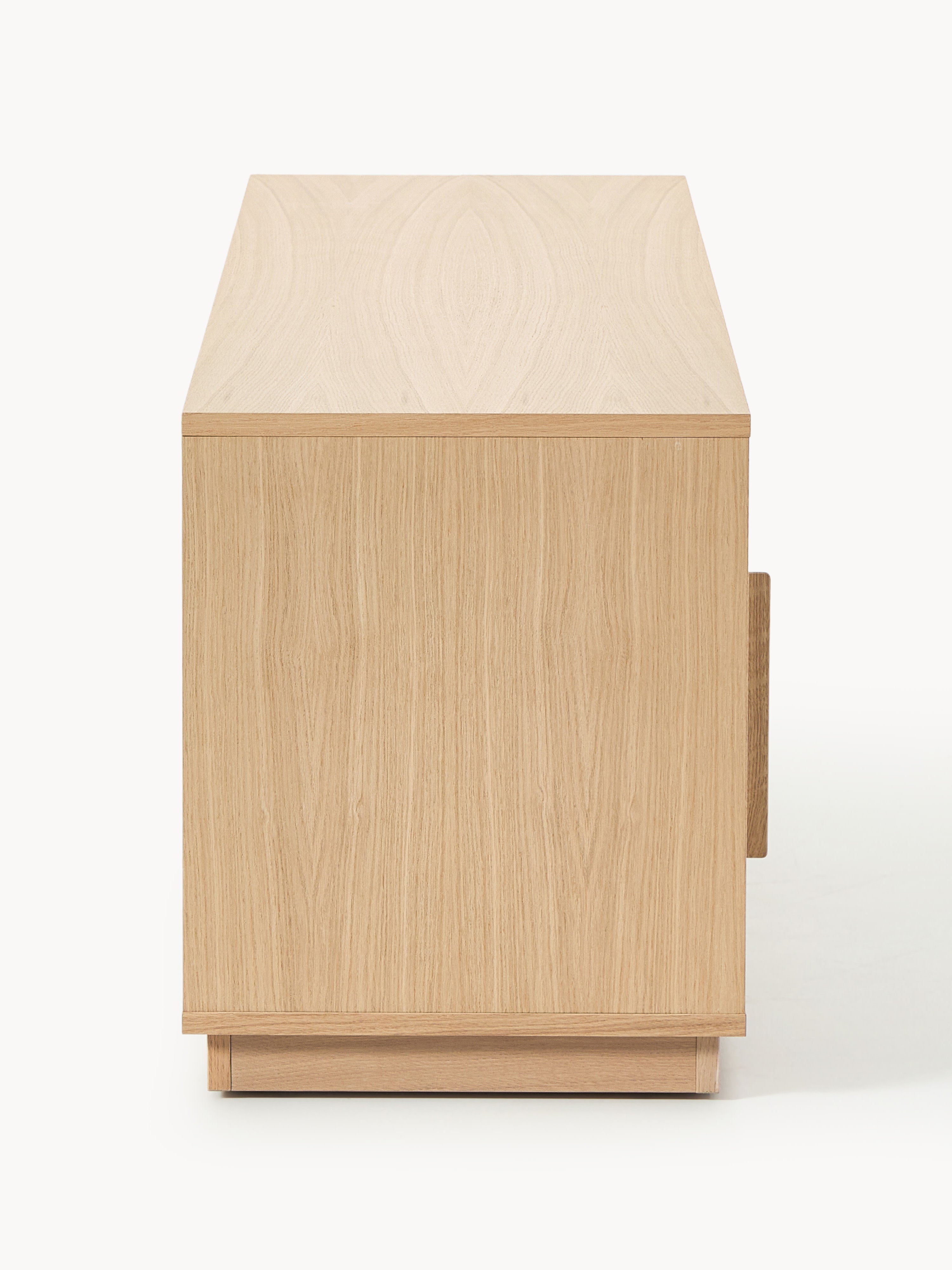 Holz-TV-Lowboard Wisp mit gepolsterter Front