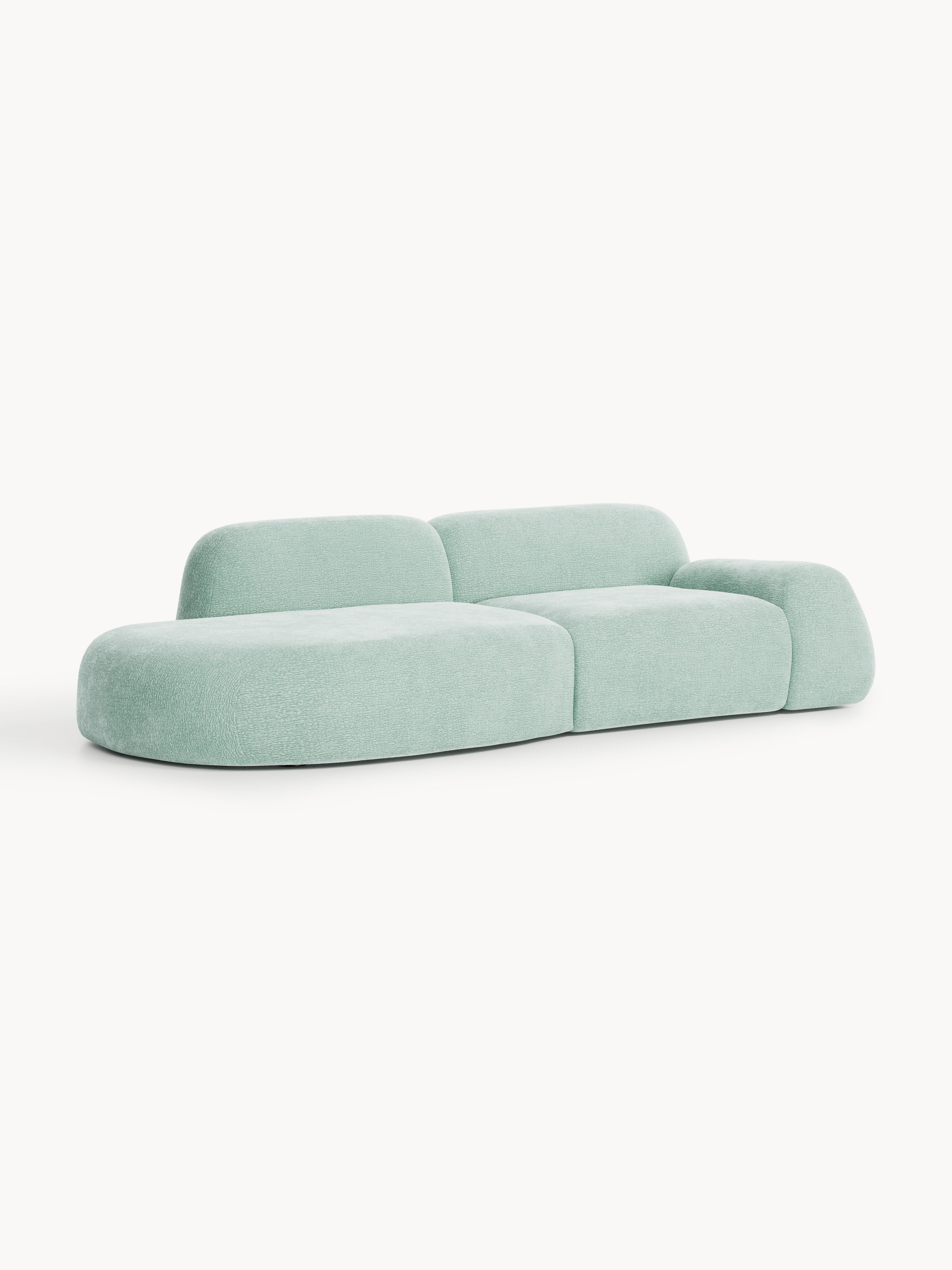 Modulares Sofa Wolke (3-Sitzer) mit Chaiselongue