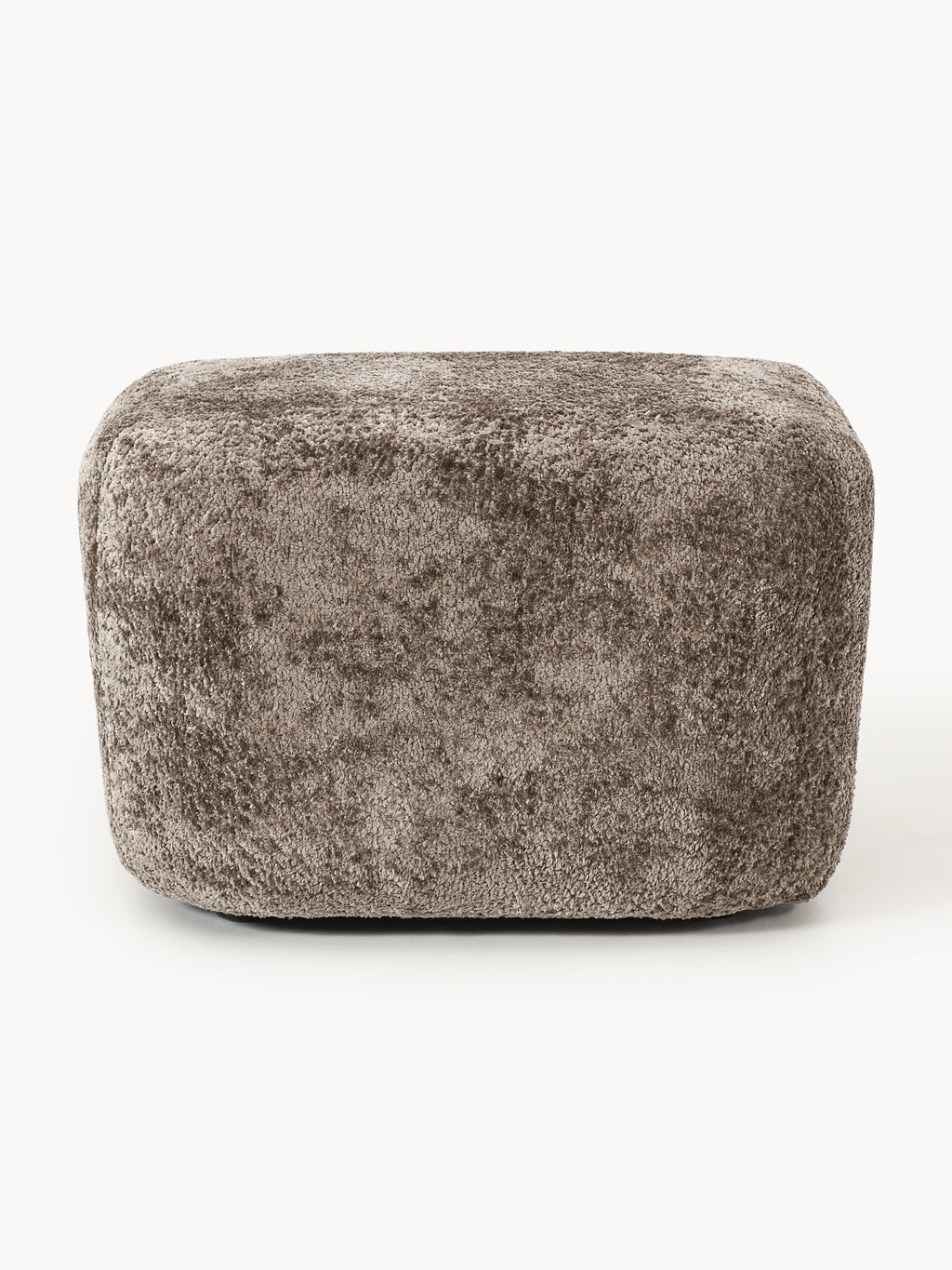 Sofa-Hocker Wolke aus Teddy-Bouclé