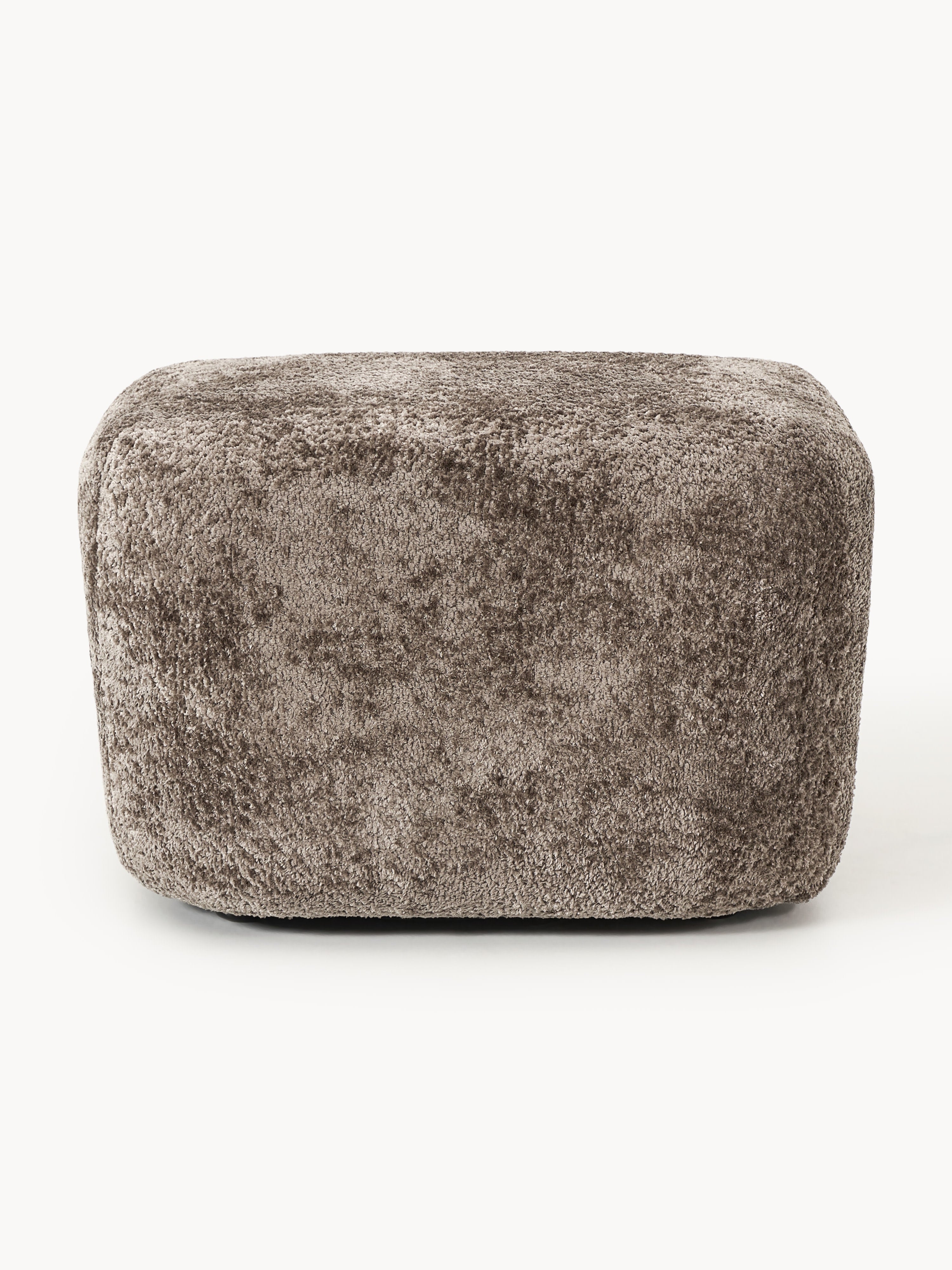 Sofa-Hocker Wolke aus Teddy-Bouclé