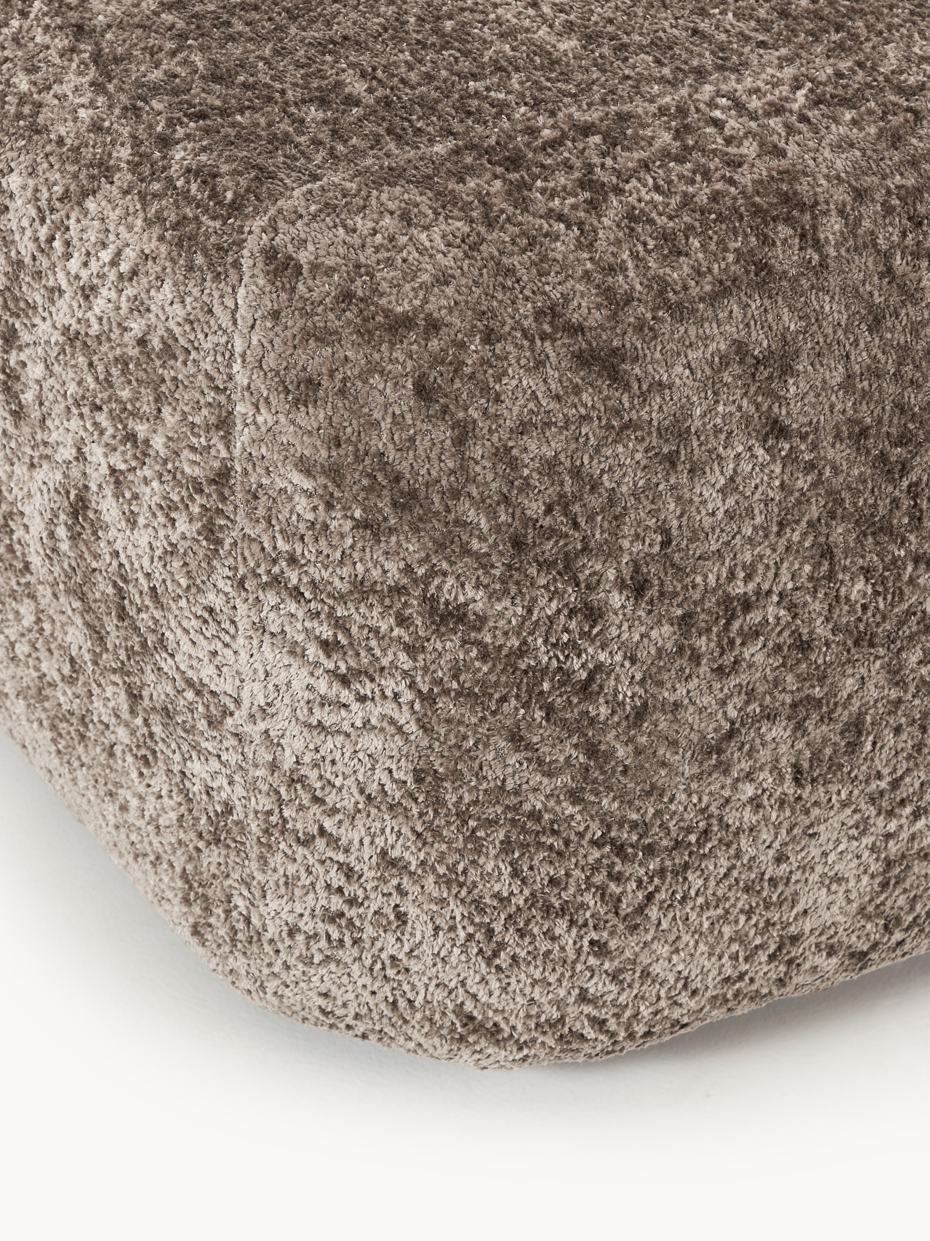 Sofa-Hocker Wolke aus Teddy-Bouclé