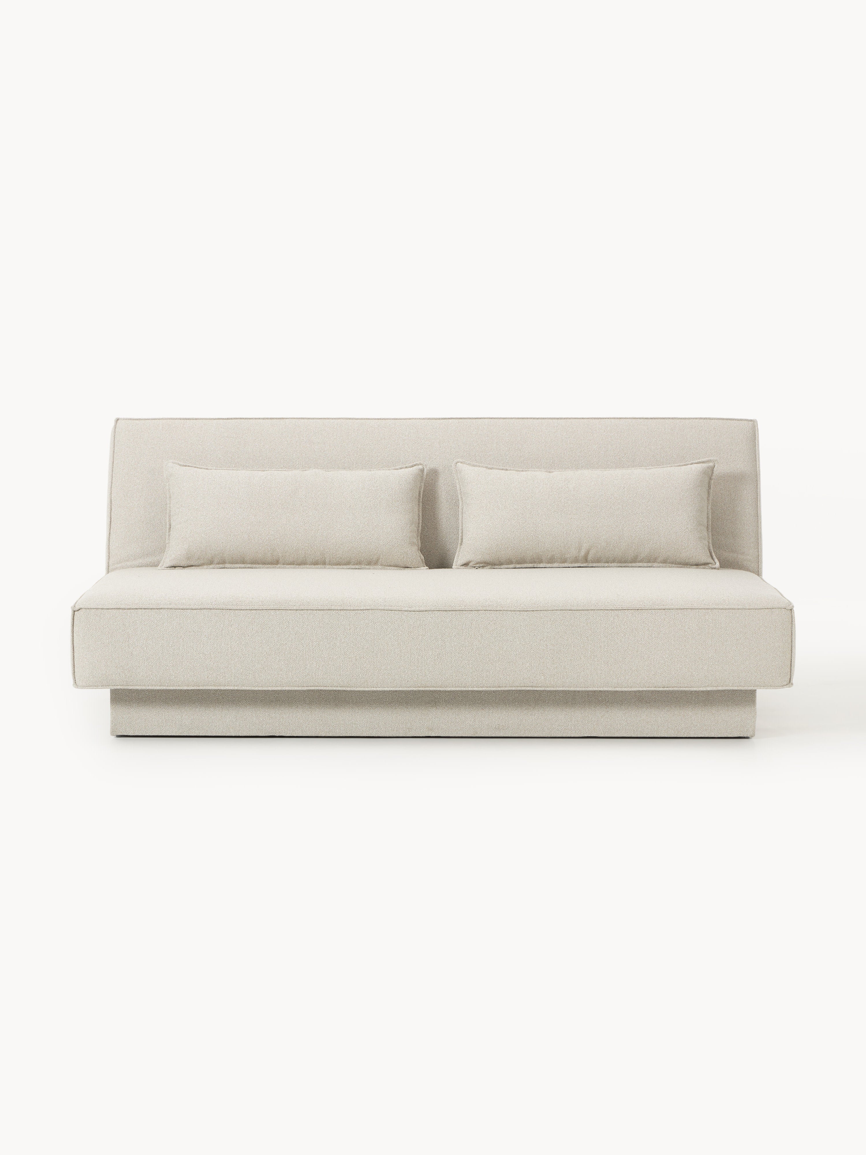 Galeriebild 1 - Bouclé-Schlafsofa David mit Stauraum