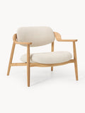 Galeriebild 1 - Eichenholz-Loungesessel Rae