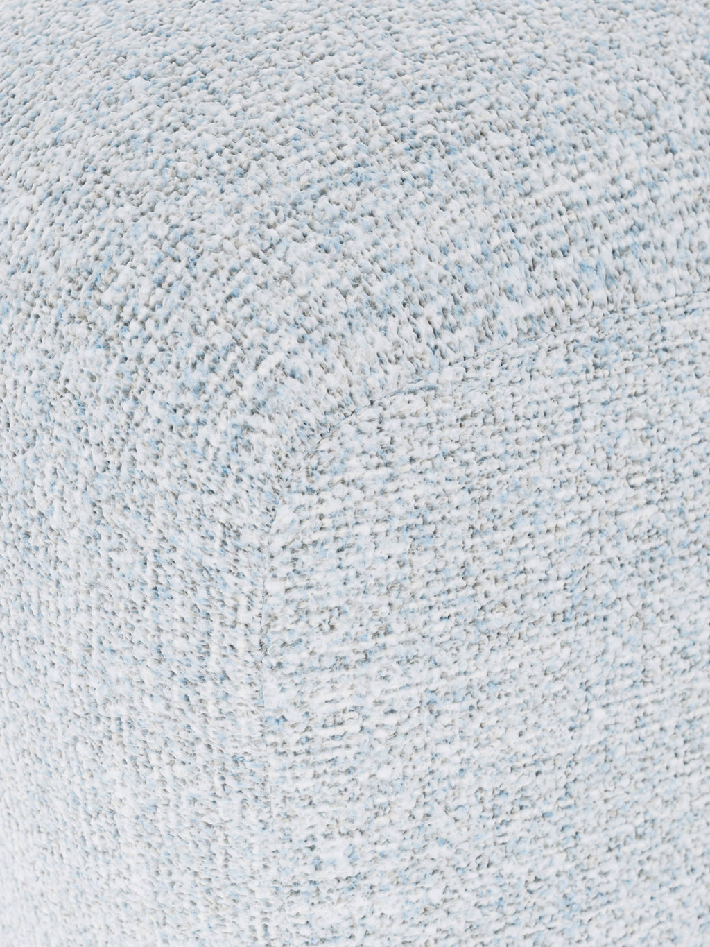 Hoher Bouclé-Sofa-Hocker Wolke