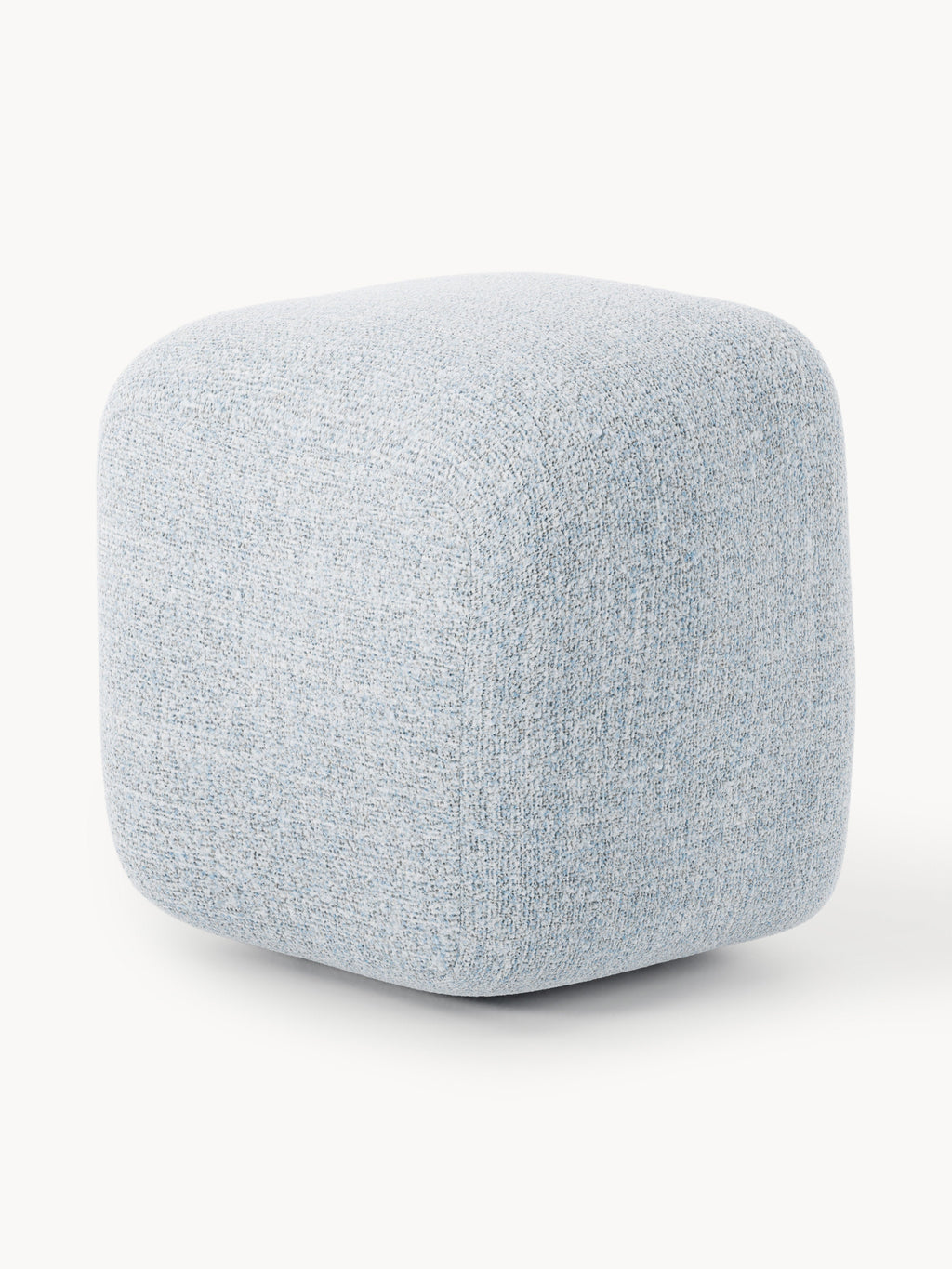 Galeriebild 1 - Hoher Bouclé-Sofa-Hocker Wolke