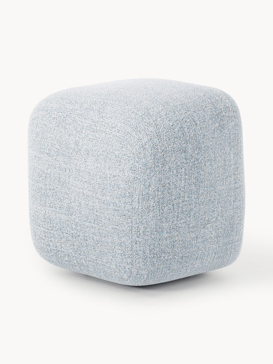 Galeriebild 1 - Hoher Bouclé-Sofa-Hocker Wolke