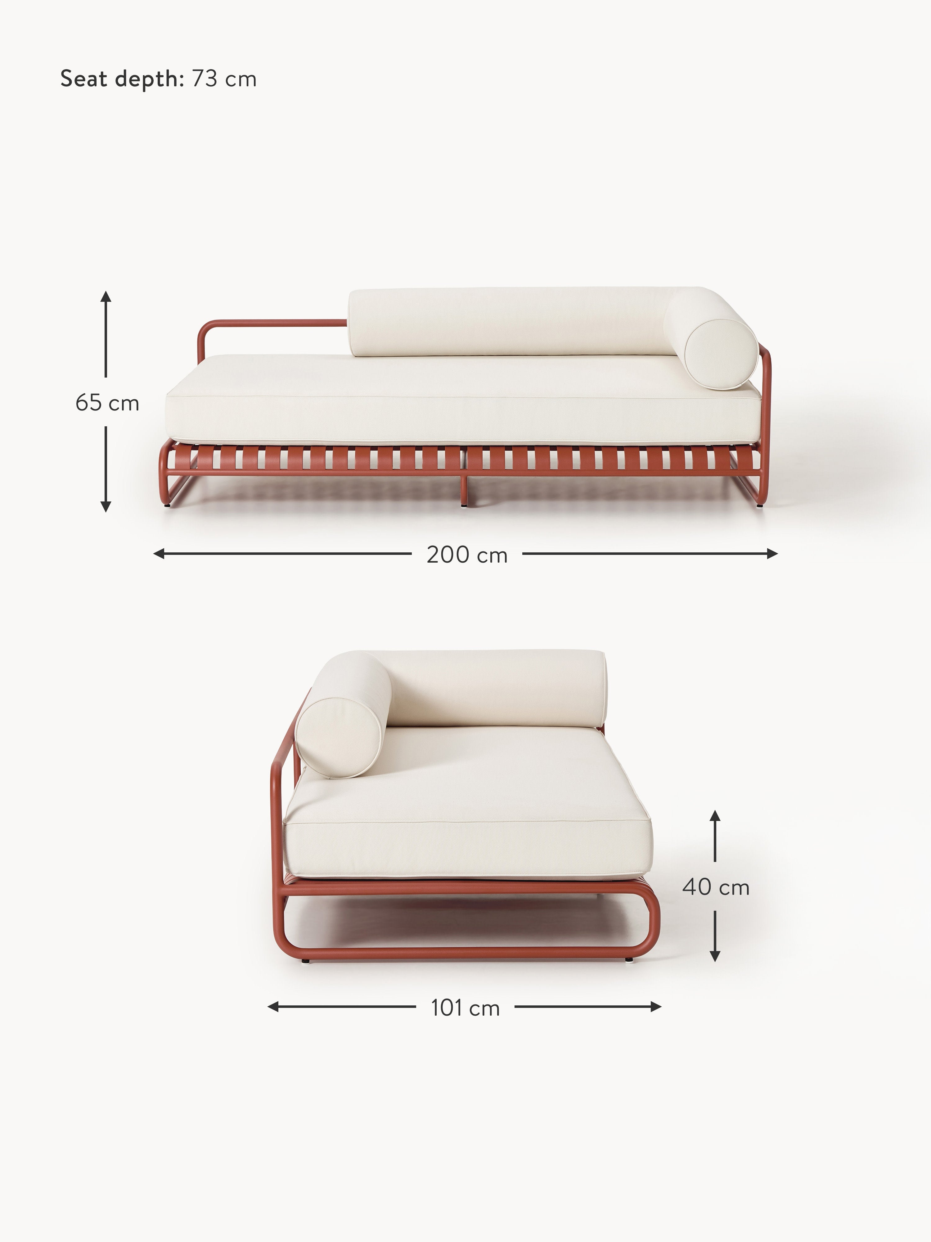 Garten-Daybed Caio