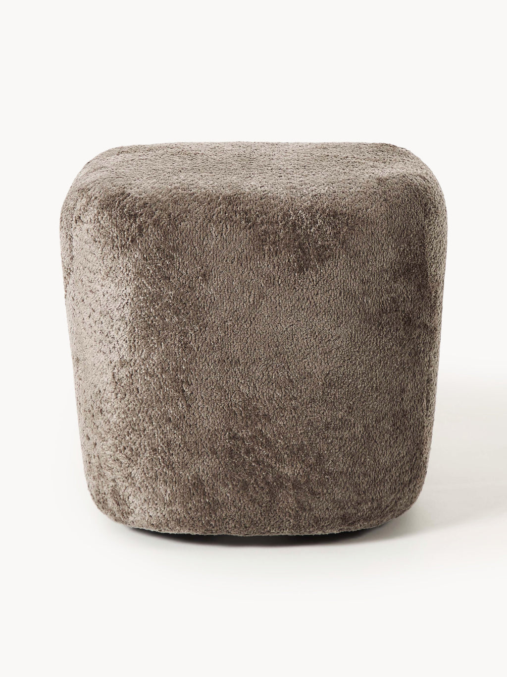 Hoher Teddy-Bouclé-Hocker Wolke