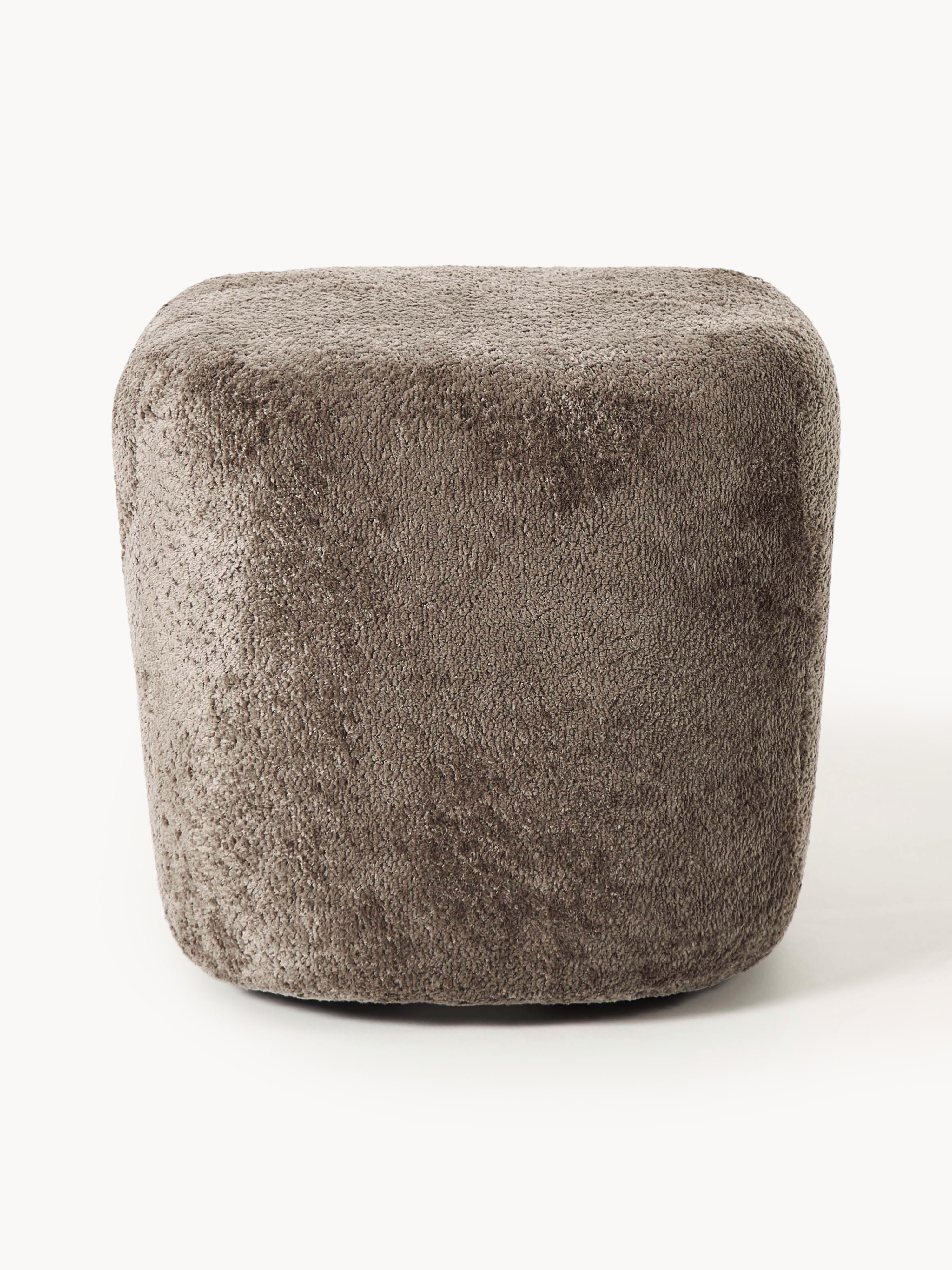 Hoher Teddy-Bouclé-Hocker Wolke