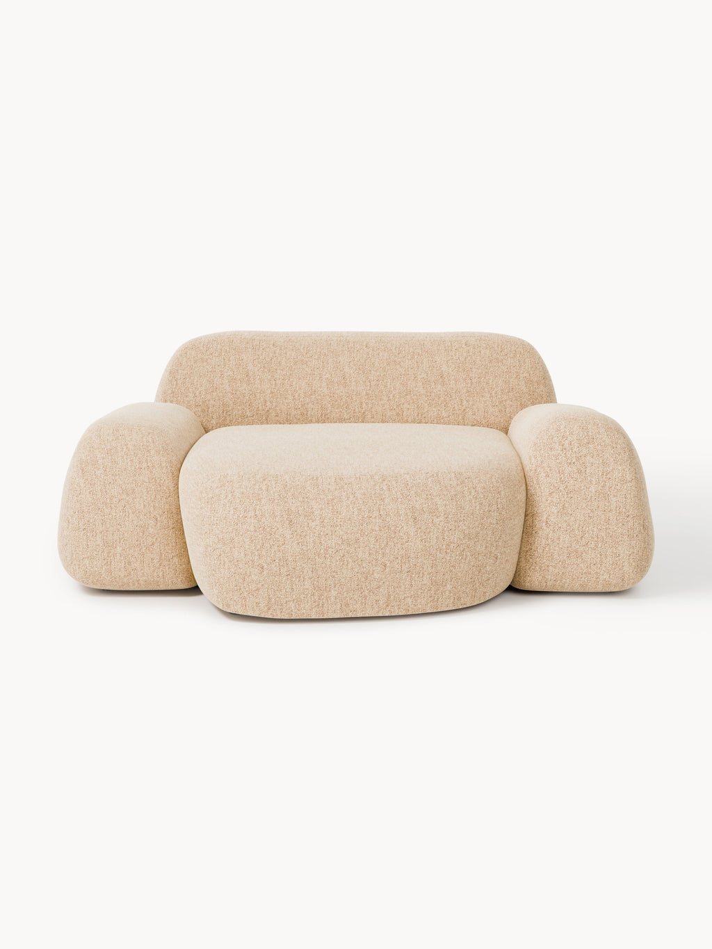 Bouclé-XL-Loungesessel Wolke