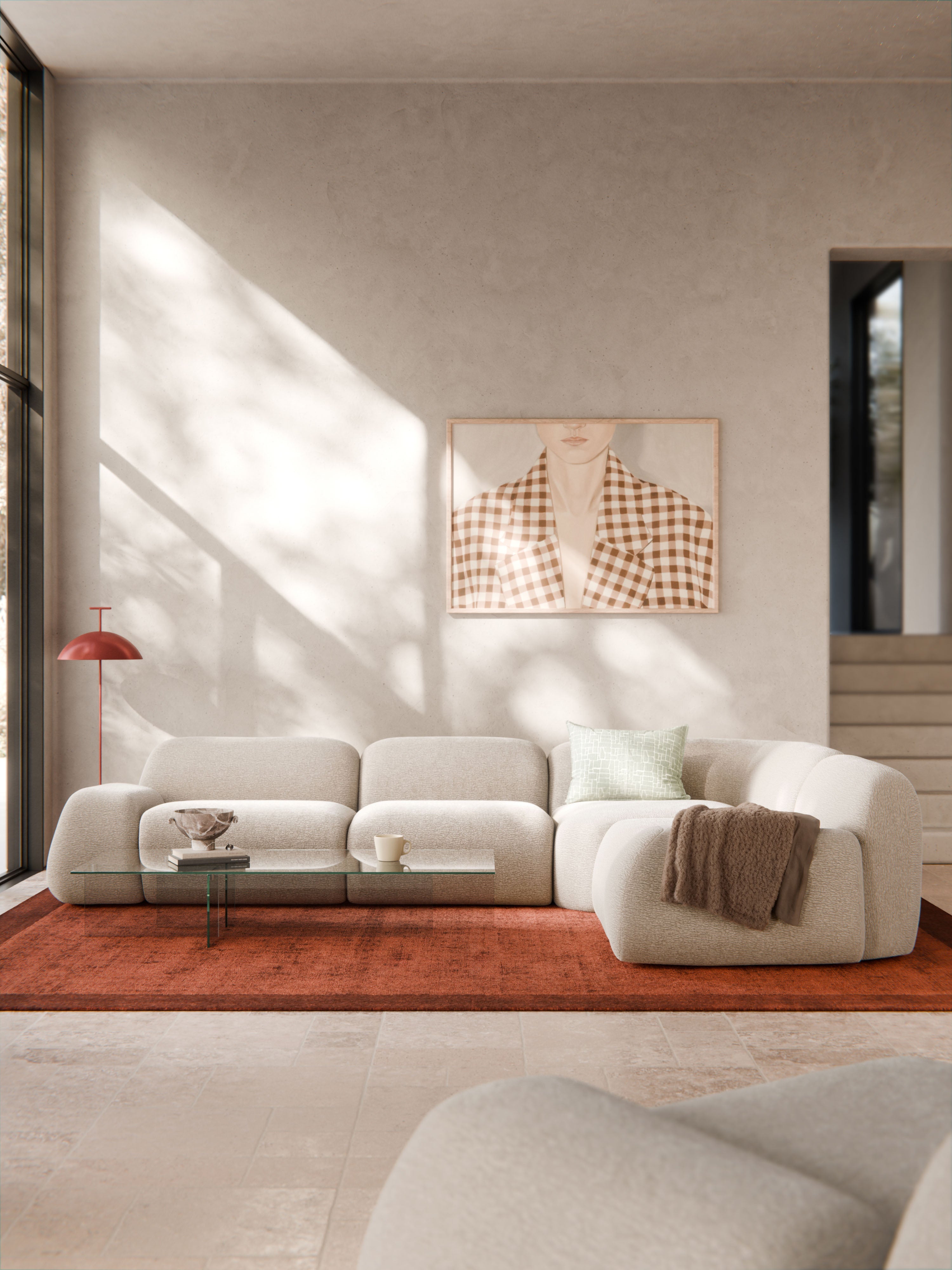 Rundes Eckmodul Wolke