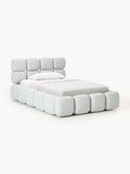 Galeriebild 1 - Einzelbett Tayla mit Stauraum aus Teddy-Bouclé