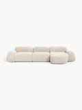 Galeriebild 1 - Modulares Bouclé-Ecksofa Wolke (4-Sitzer)
