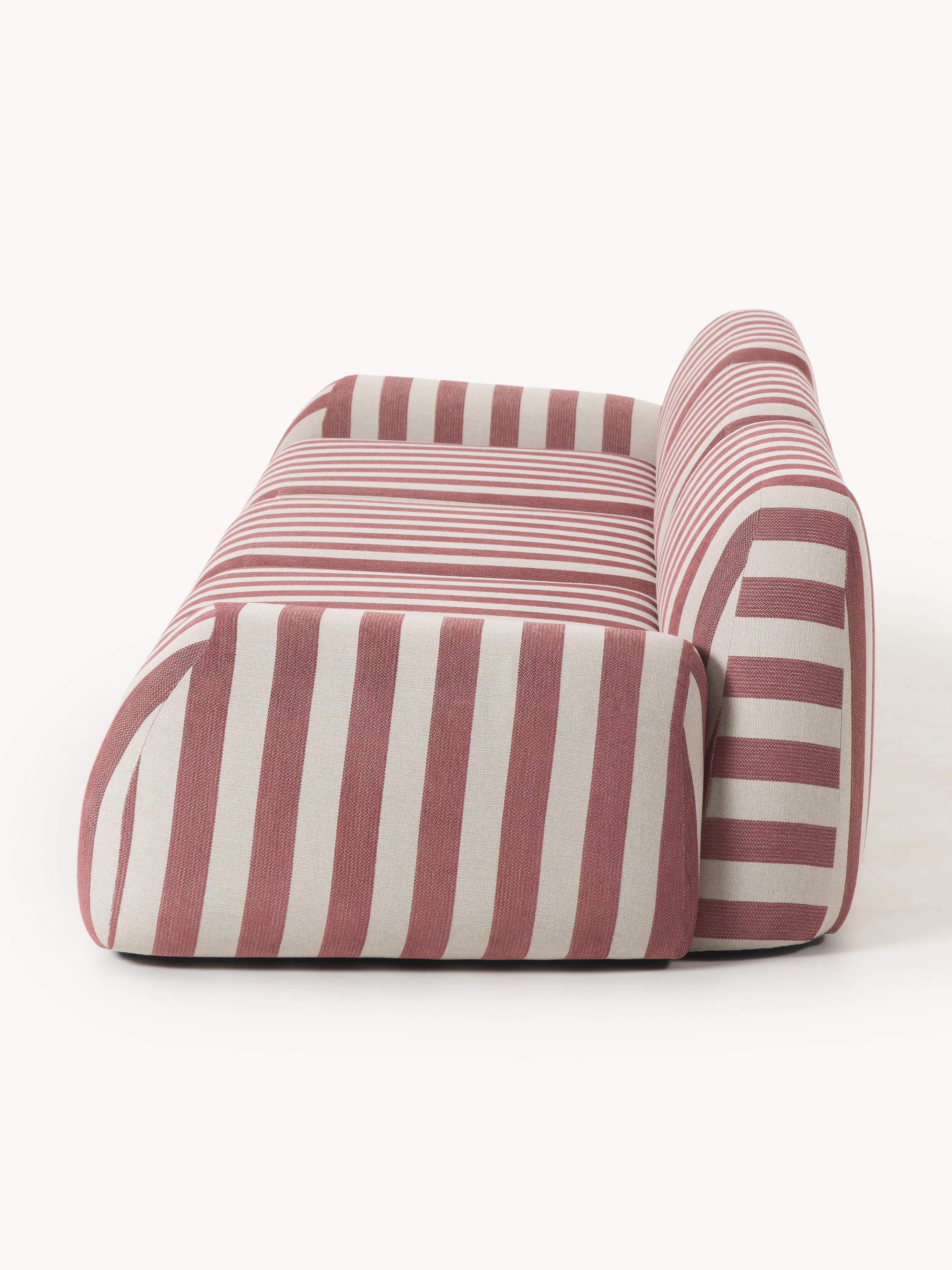 Modulares Gestreiftes Sofa Wolke (4-Sitzer)