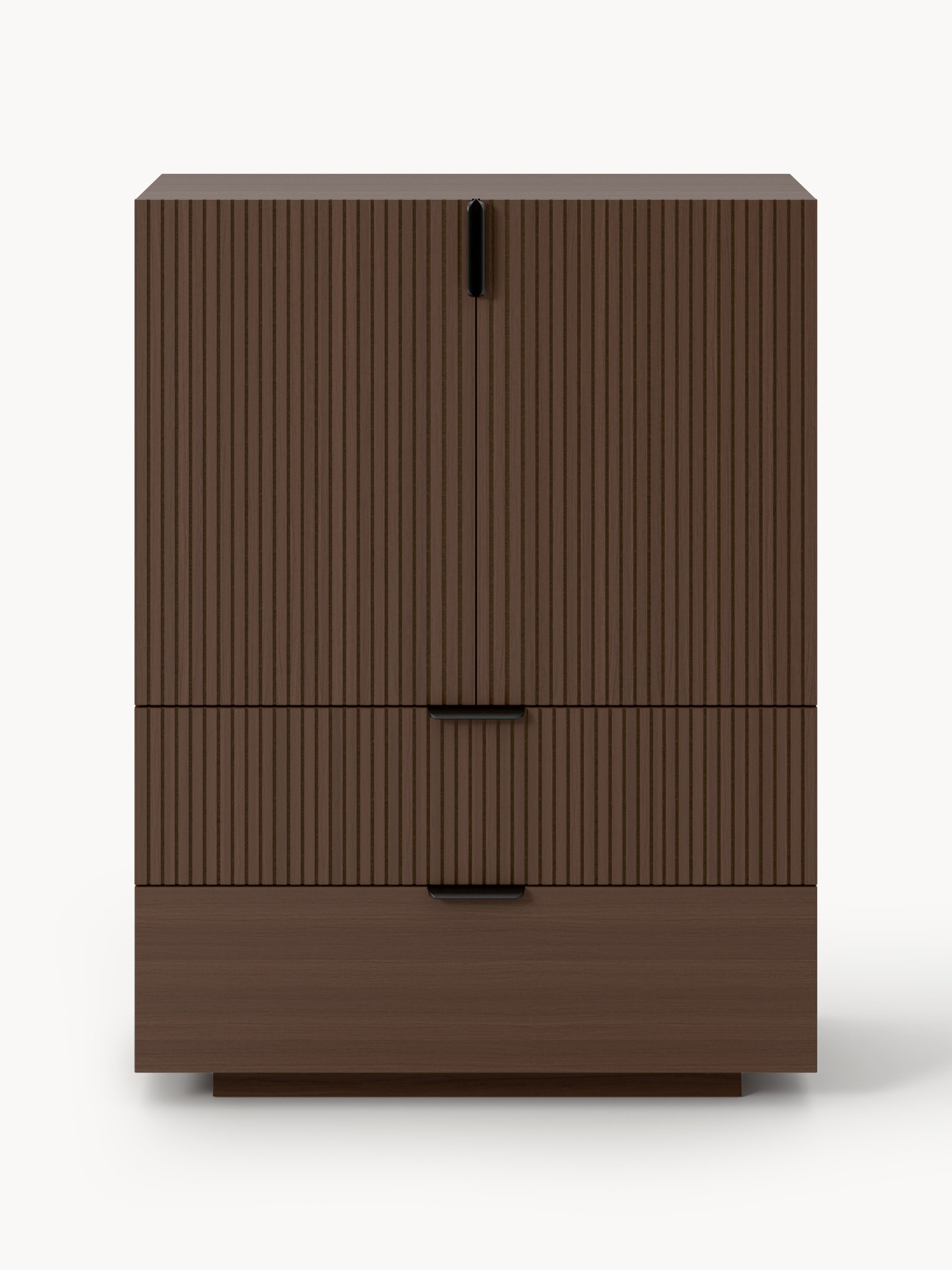 Holz-Highboard Sato