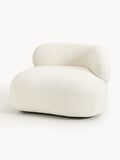 Galeriebild 1 - Bouclé-Loungesessel Alba