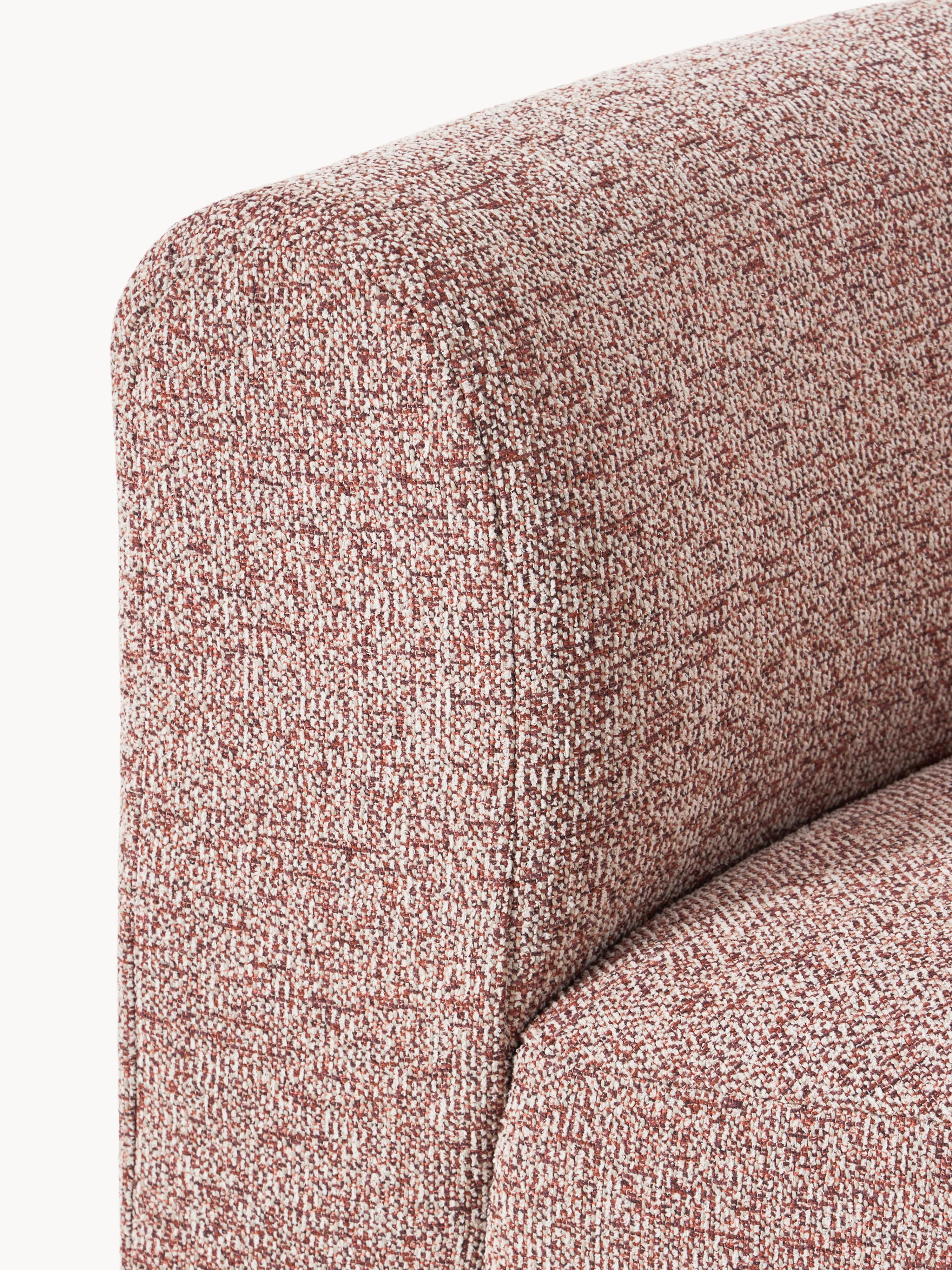 Rundes Bouclé-Eckmodul Sofia