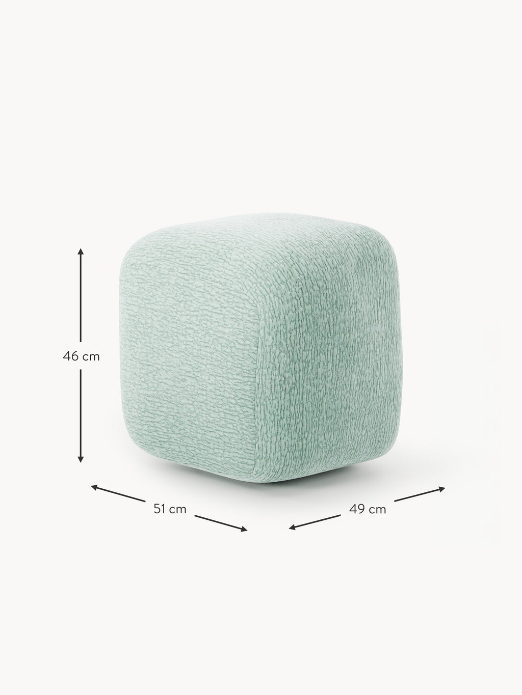 Hoher Sofa-Hocker Wolke