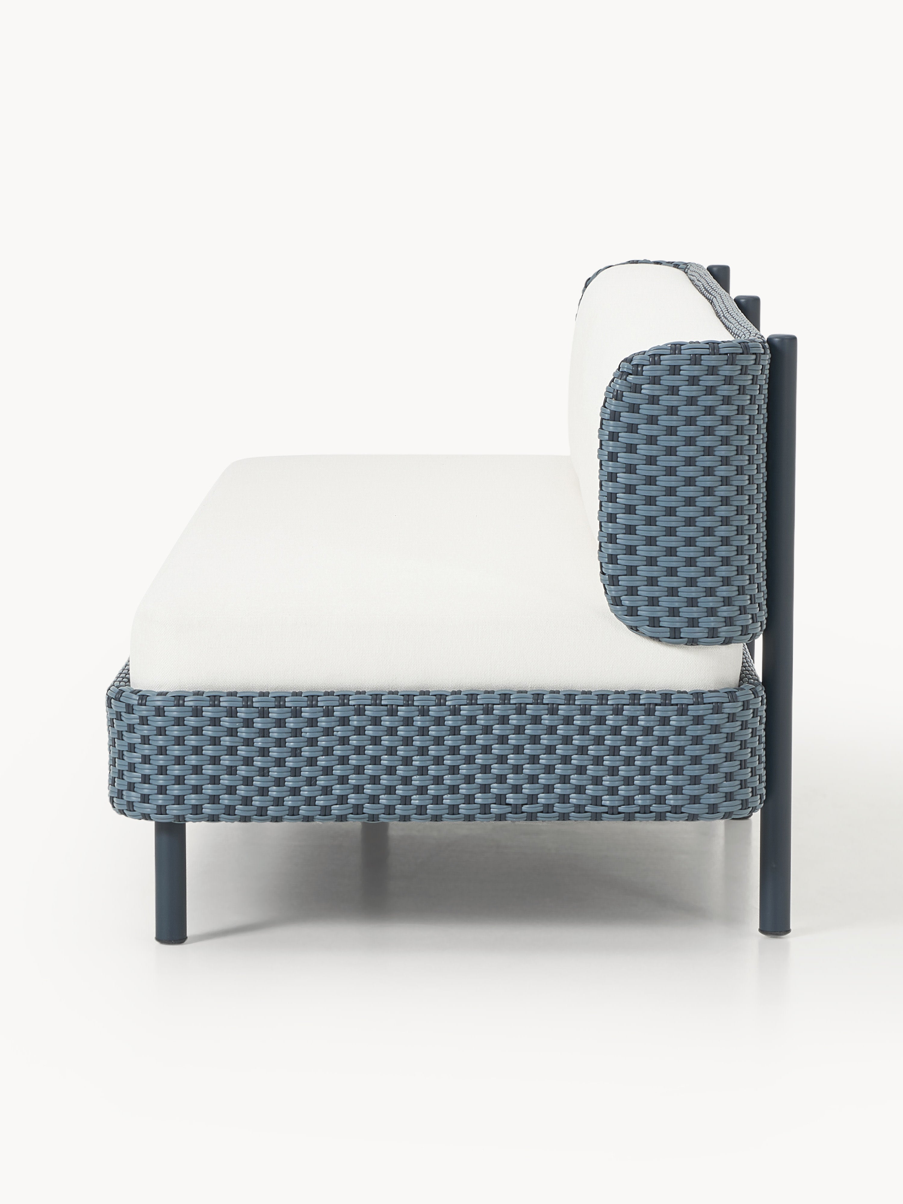 Modulares Garten-Sofa Hani (3-Sitzer) mit Schutzhülle