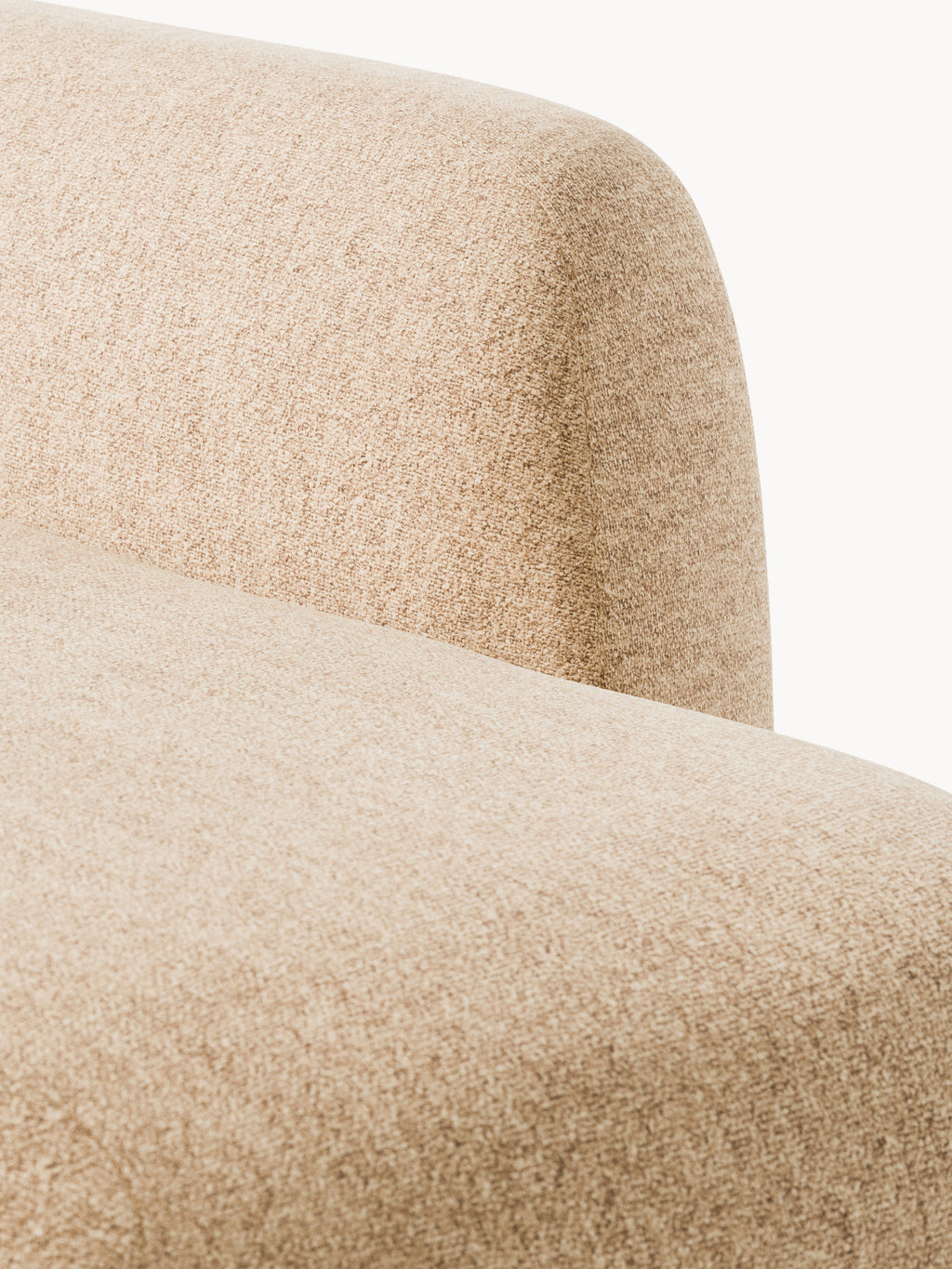 Bouclé-Chaise-Modul Wolke