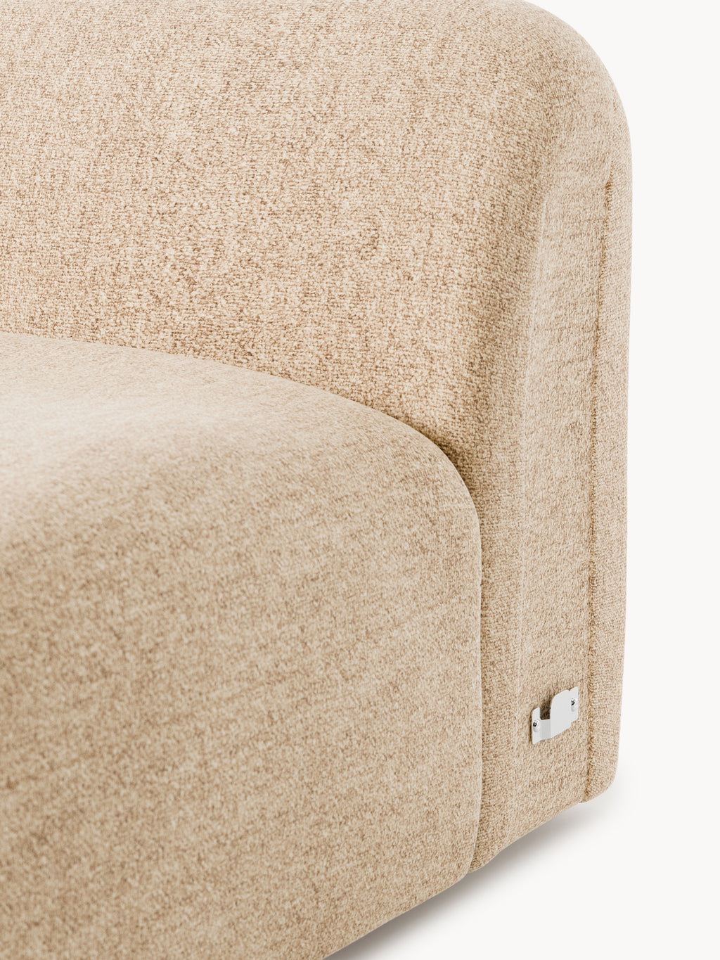 Bouclé-Chaise-Modul Wolke