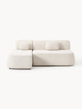 Galeriebild 1 - Schlafsofa Pao aus Teddy-Bouclé mit Stauraum