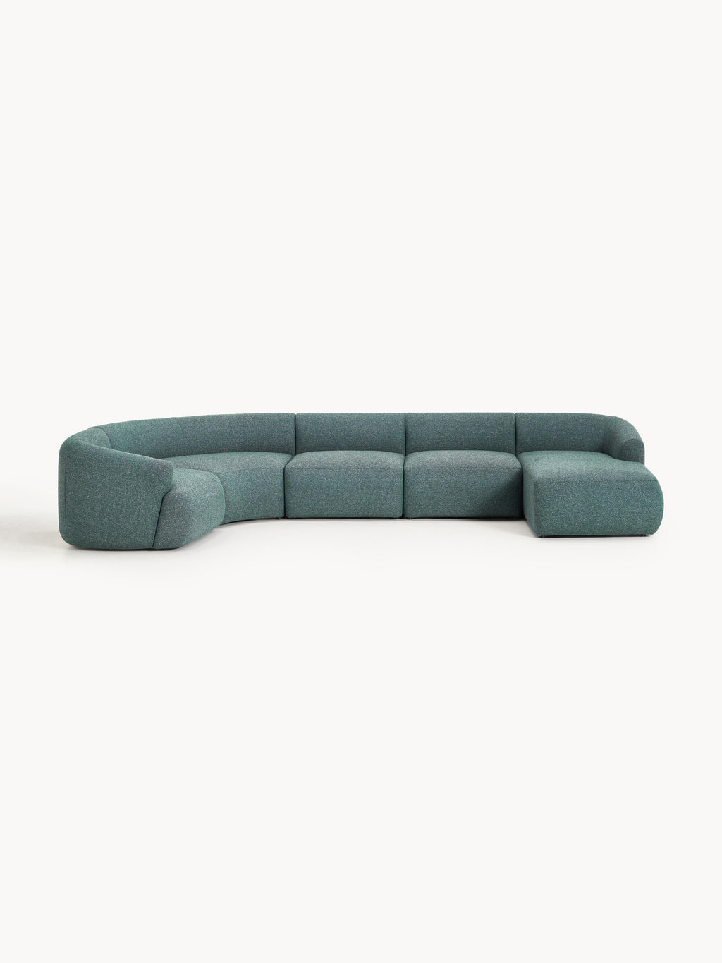 Modulares Bouclé-XL-Sofa Sofia