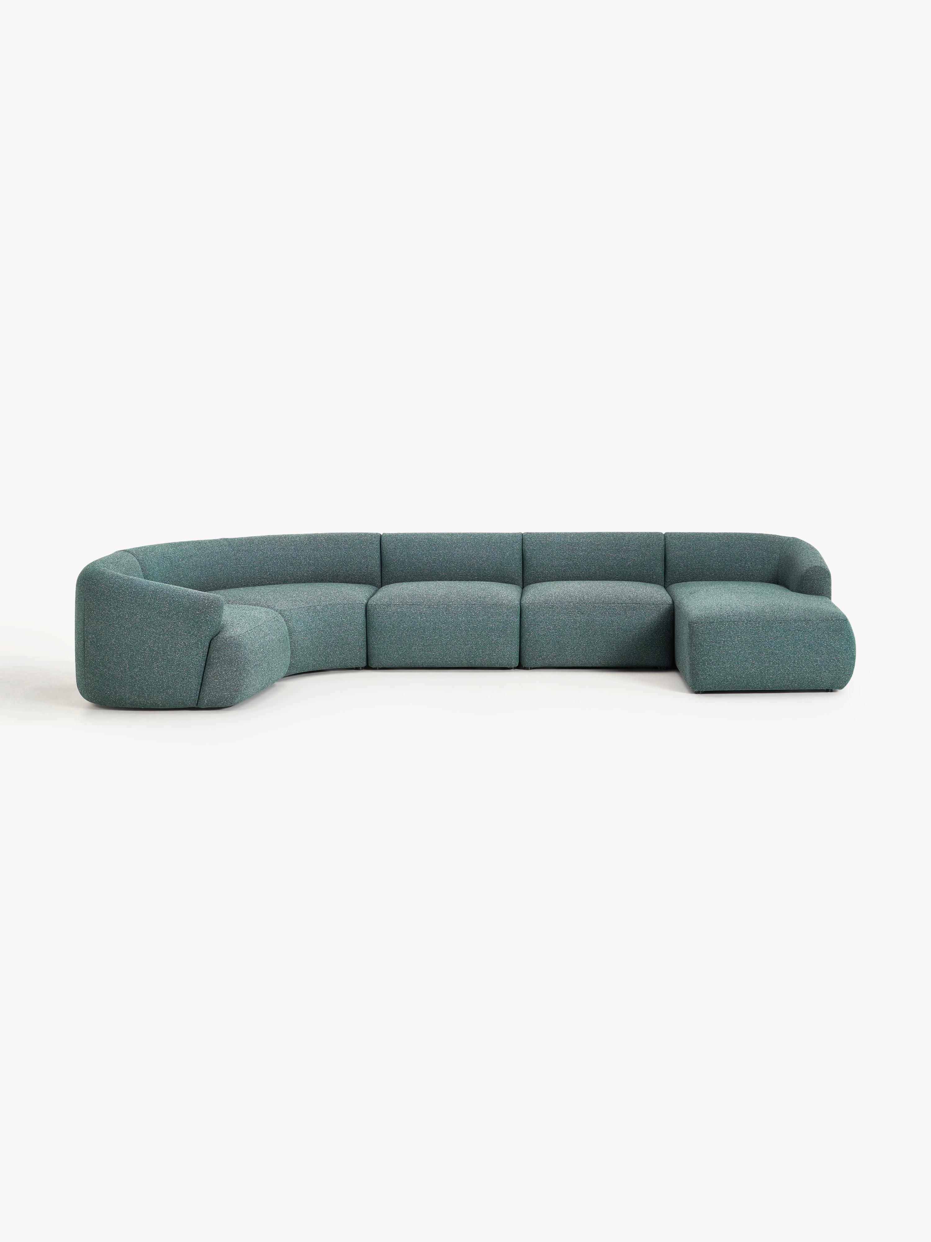 Modulares Bouclé-XL-Sofa Sofia