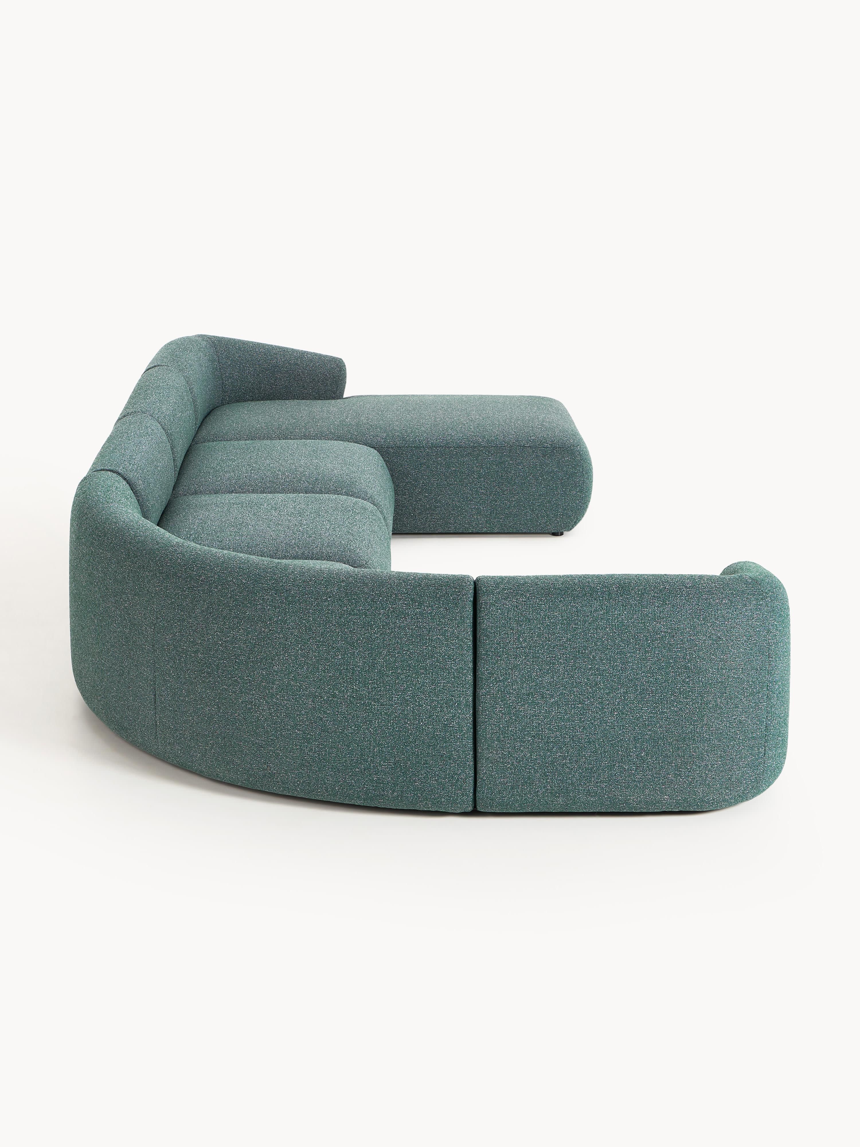 Modulares Bouclé-XL-Sofa Sofia