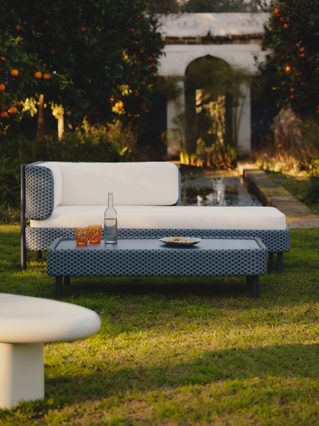 Modulares Garten-Daybed Hani mit Schutzhülle