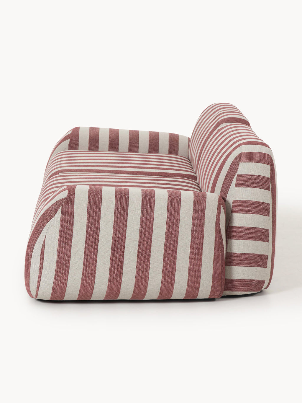 Modulares Gestreiftes Sofa Wolke (3-Sitzer)