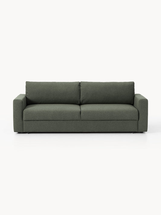 Galeriebild 1 - Bouclé-Schlafsofa Tasha (3-Sitzer) mit Stauraum