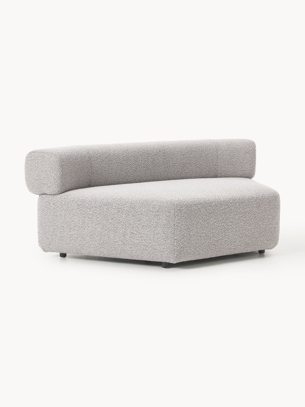 Rundes Bouclé-Eckmodul Anton