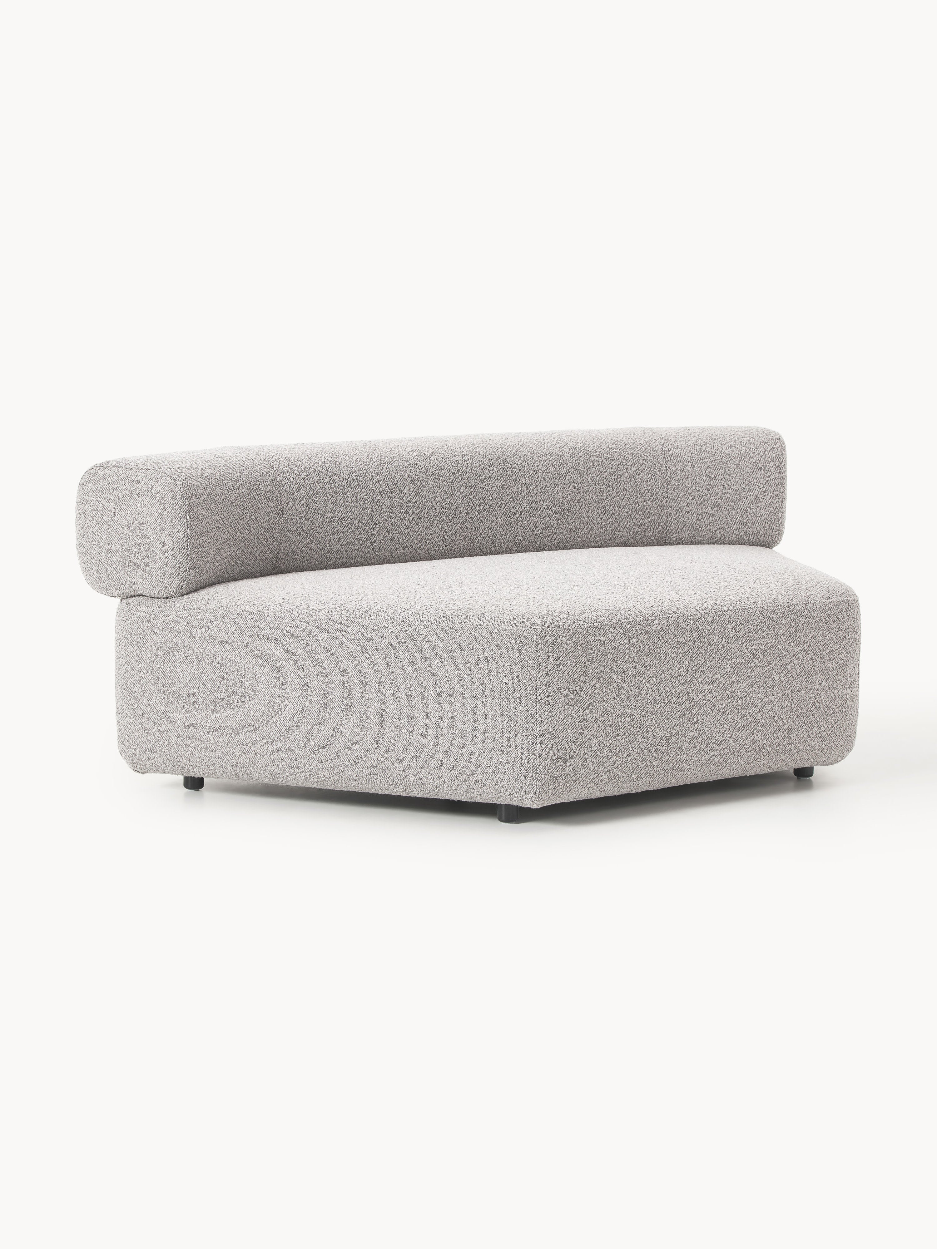 Rundes Bouclé-Eckmodul Anton
