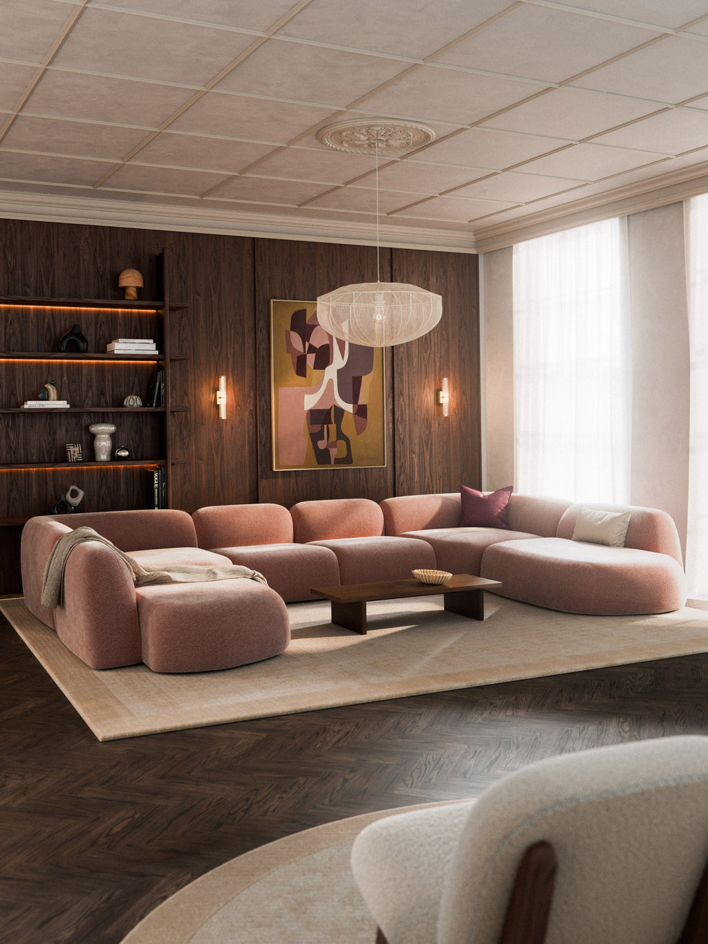Modulares XL-Sofa Wolke