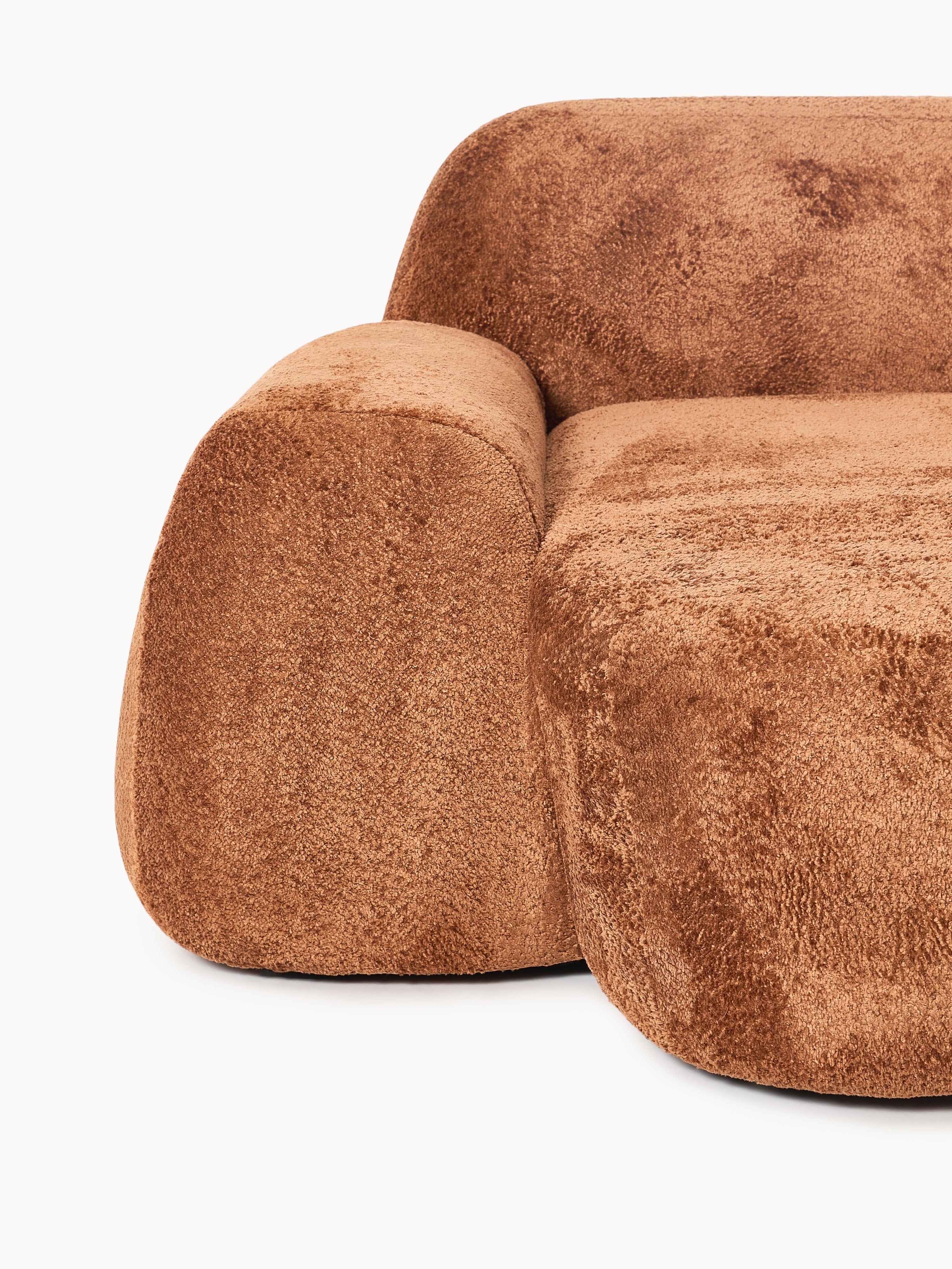 XL Loungesessel Wolke aus Teddy-Bouclé
