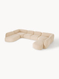 Galeriebild 1 - Modulares Bouclé-XL-Sofa Wolke
