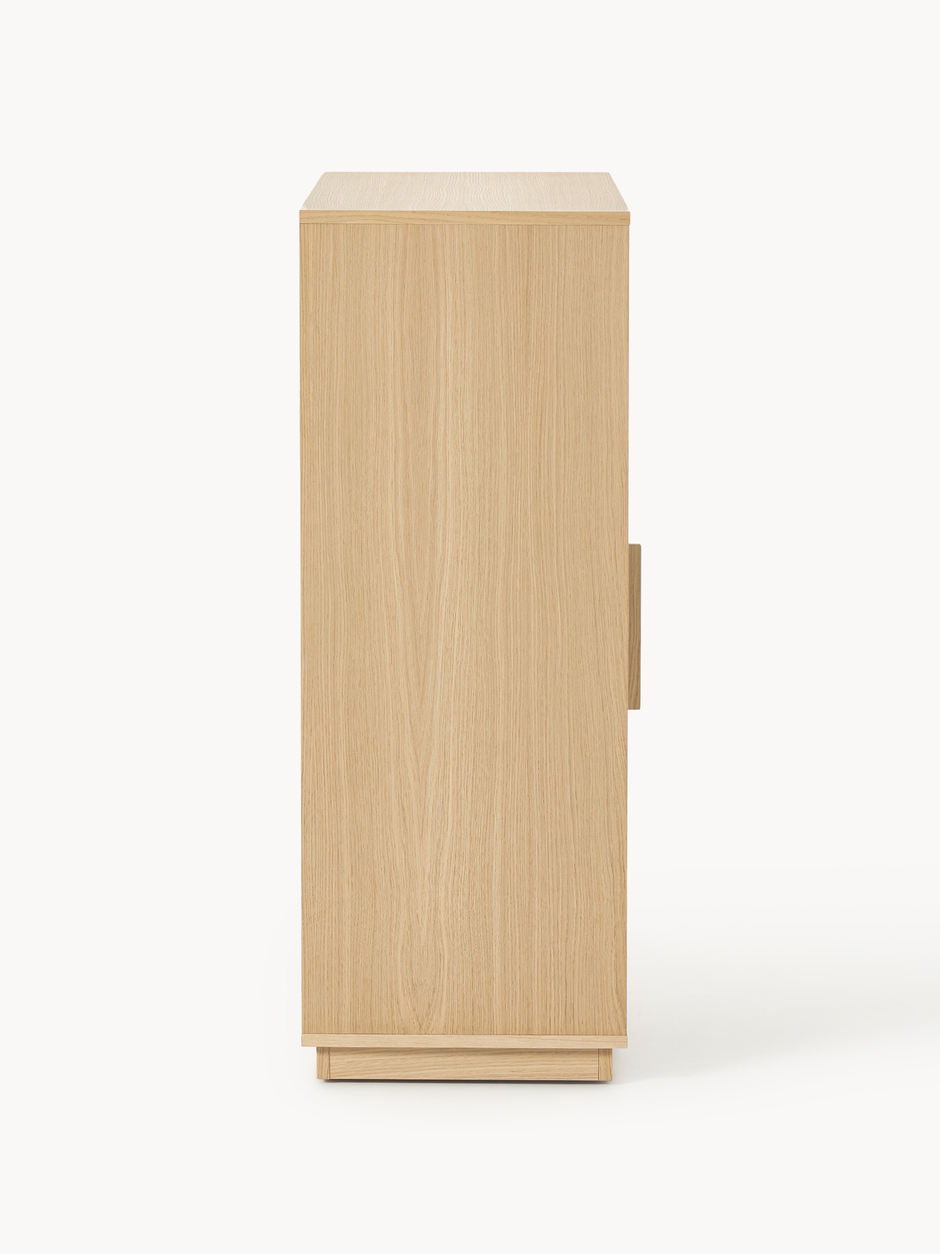 Holz-Highboard Wisp mit gepolsteter Front