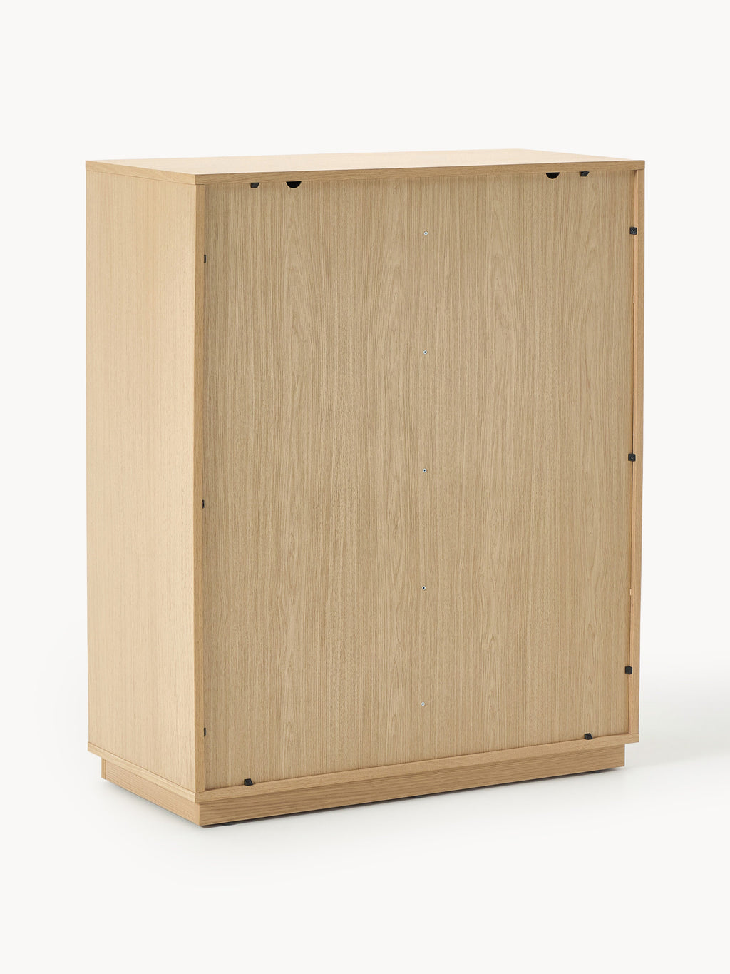 Holz-Highboard Wisp mit gepolsteter Front