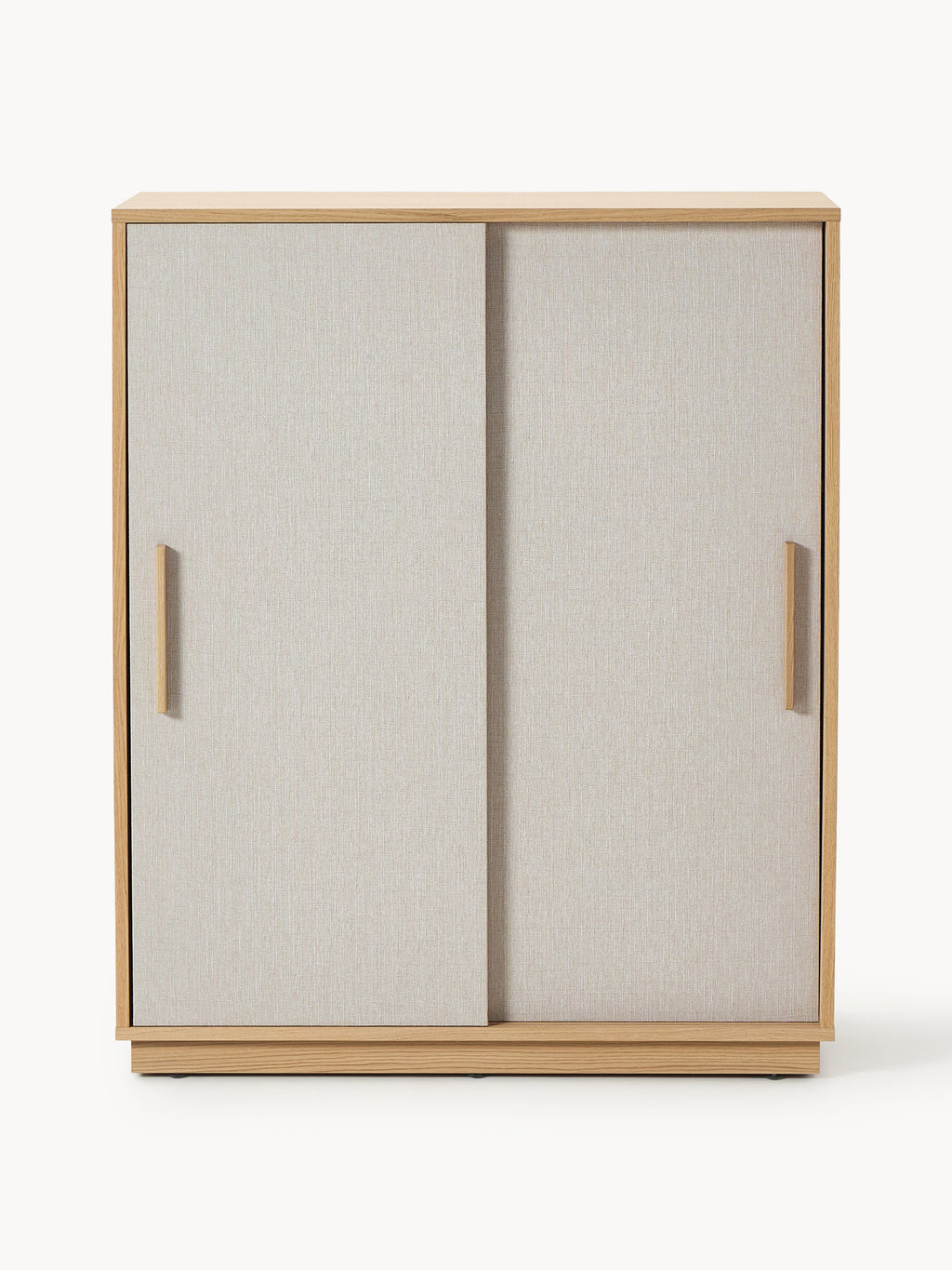 Holz-Highboard Wisp mit gepolsteter Front