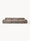 Galeriebild 1 - Modulares Teddy-Bouclé-Sofa Wolke (4-Sitzer)