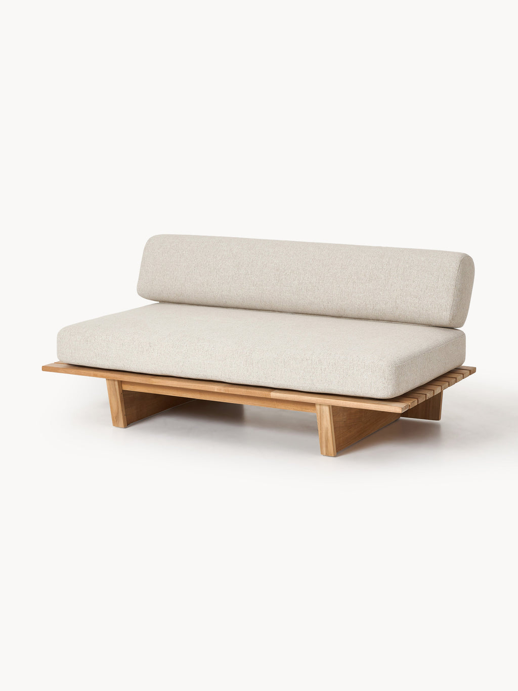 Garten-Sofa Eiko (2-Sitzer) aus Teakholz