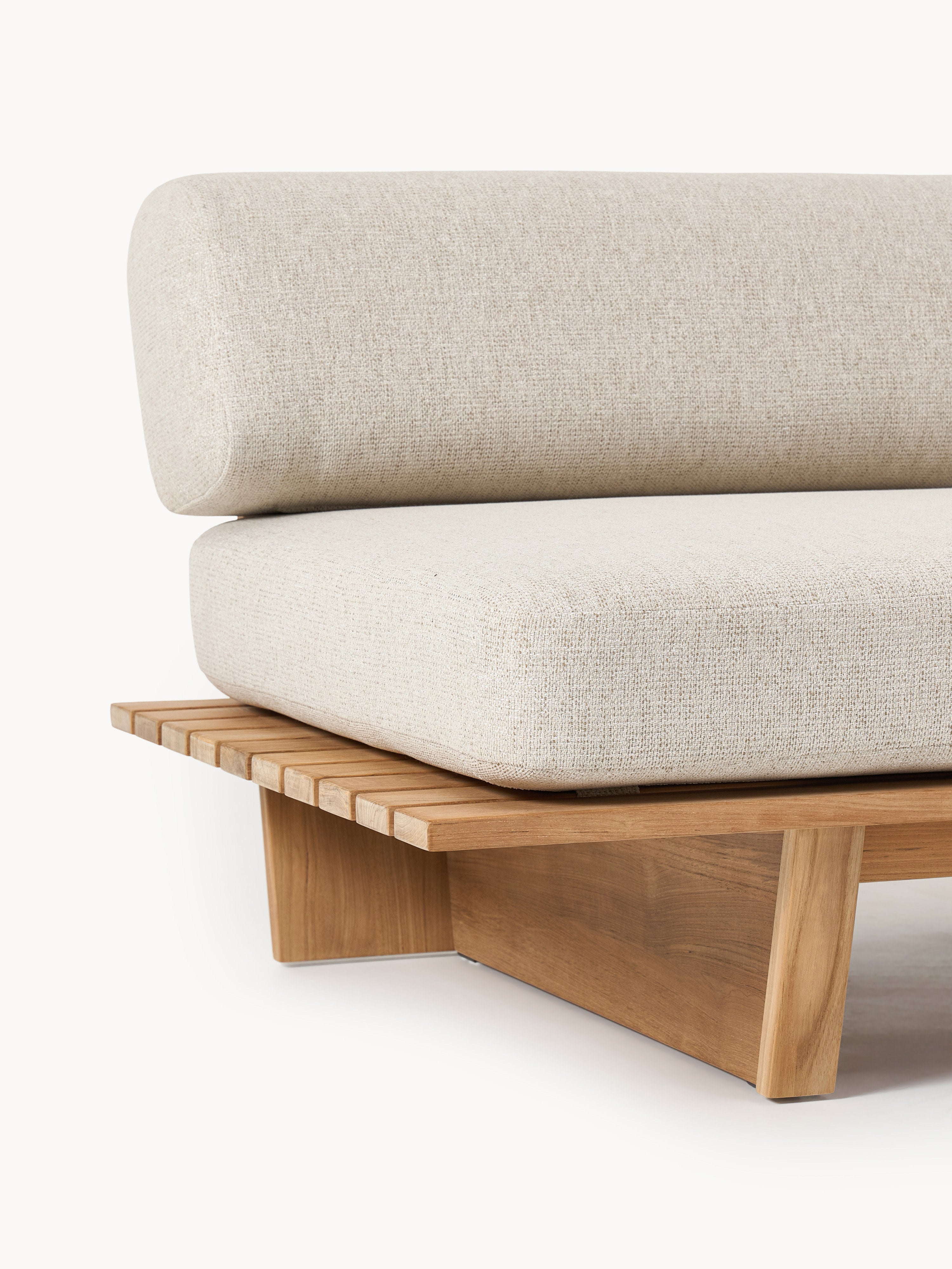 Garten-Sofa Eiko (2-Sitzer) aus Teakholz