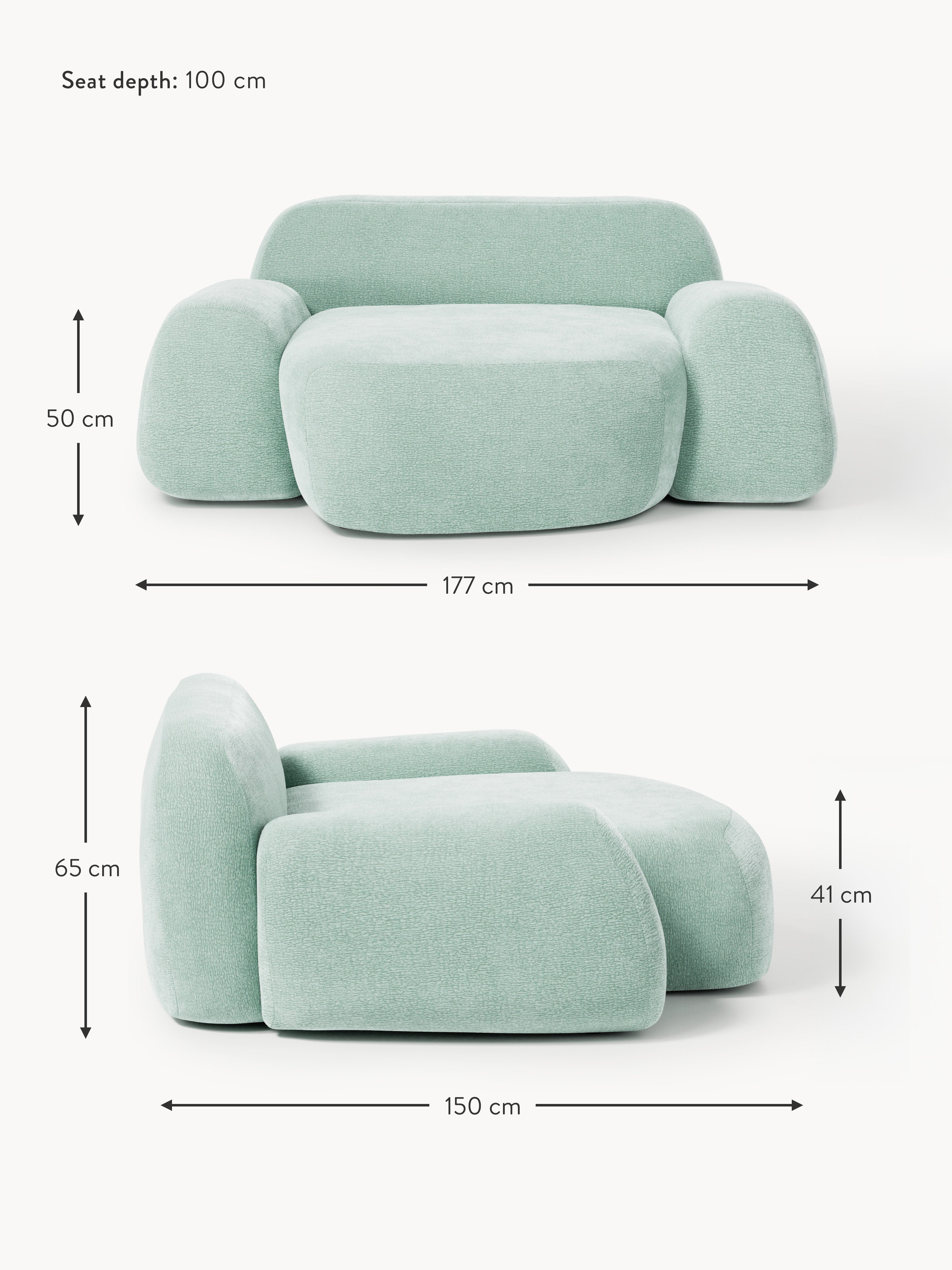 XL-Loungesessel Wolke