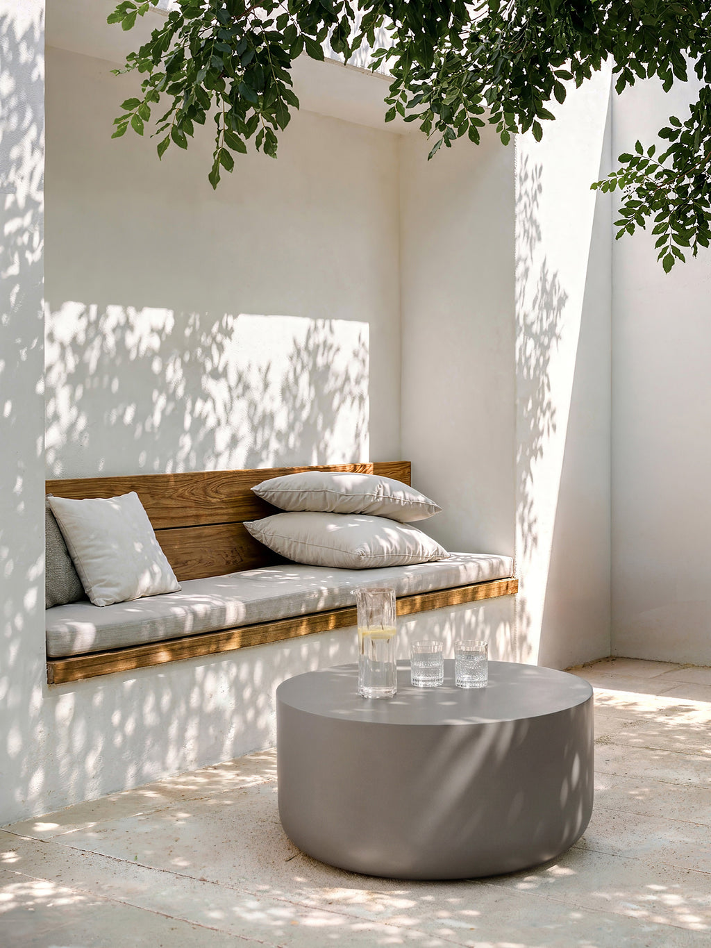 Runder In- & Outdoor-Couchtisch Rona
