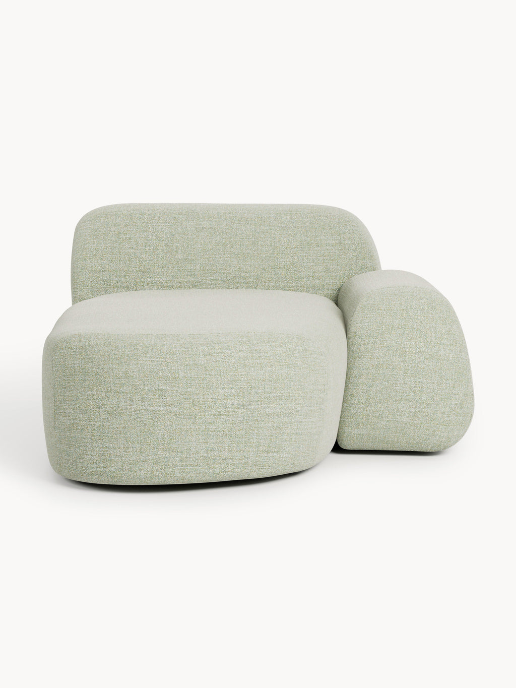 Galeriebild 1 - Bouclé-Chaise-Eckmodul Wolke