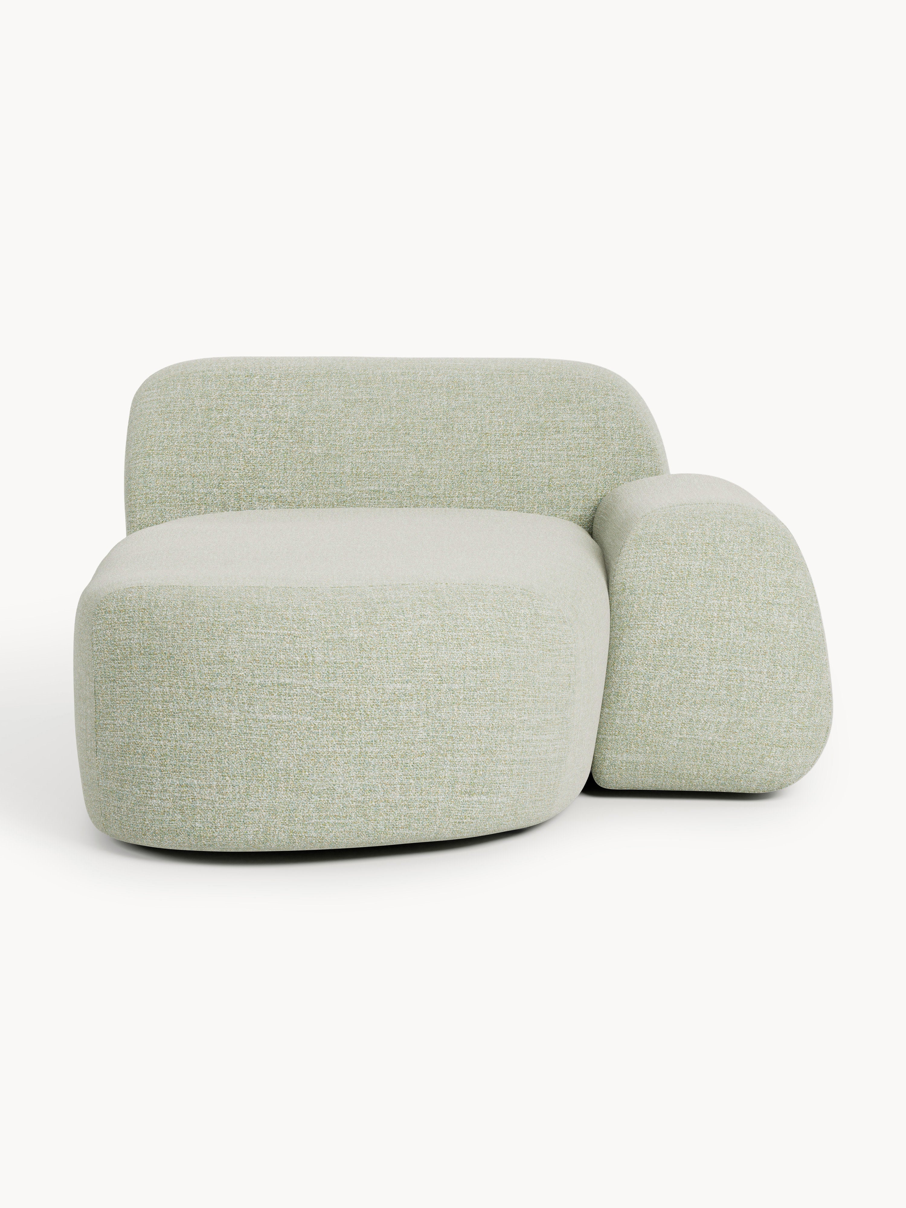 Galeriebild 1 - Bouclé-Chaise-Eckmodul Wolke