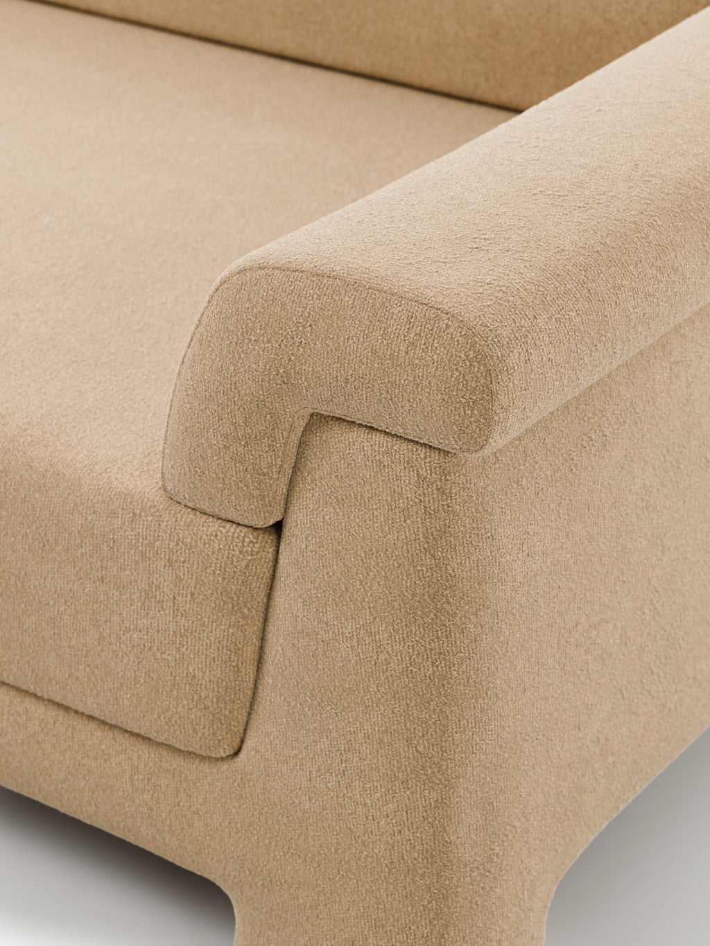 Bouclé-Sofa Atlas (3-Sitzer)