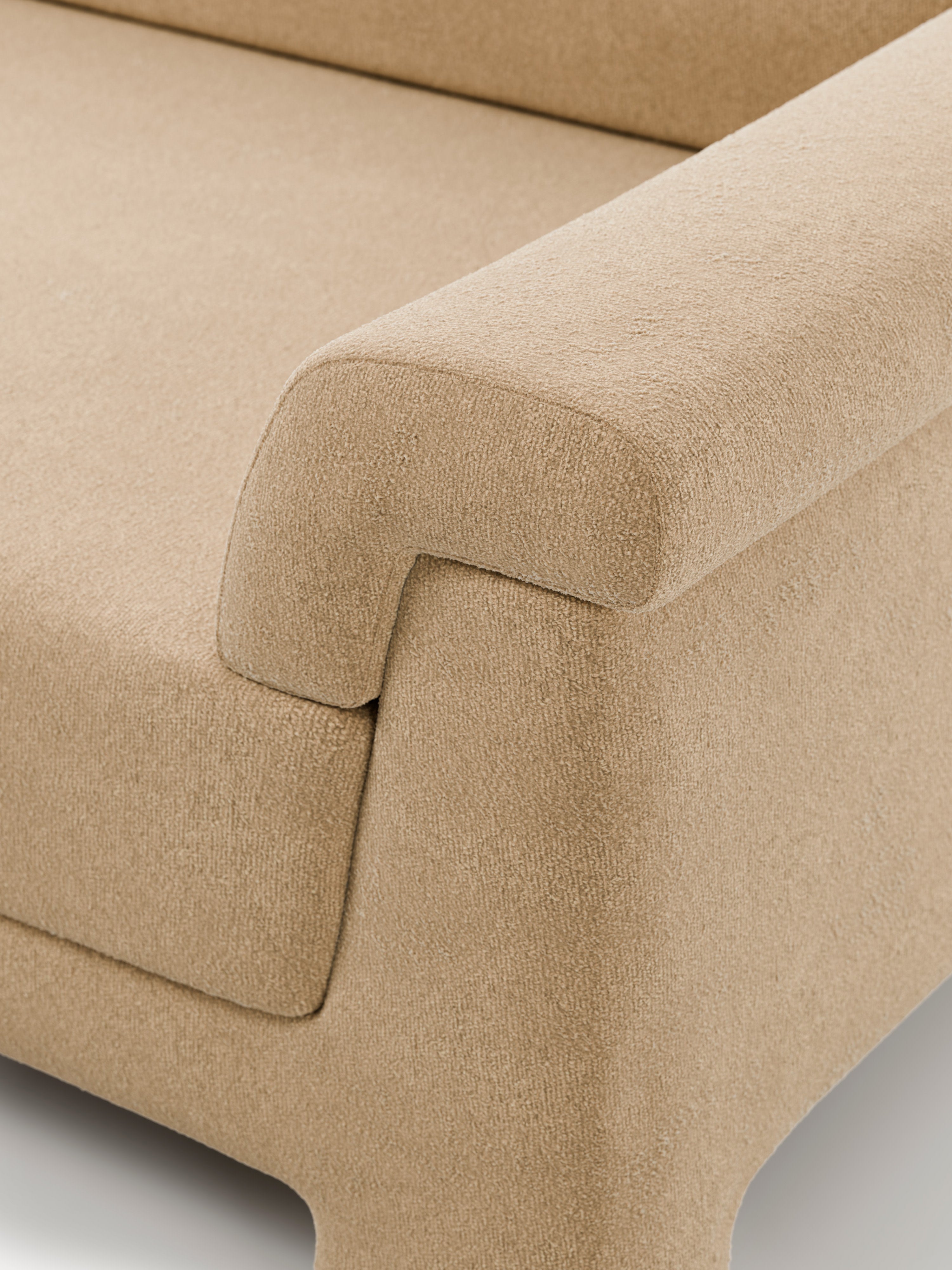 Bouclé-Sofa Atlas (3-Sitzer)