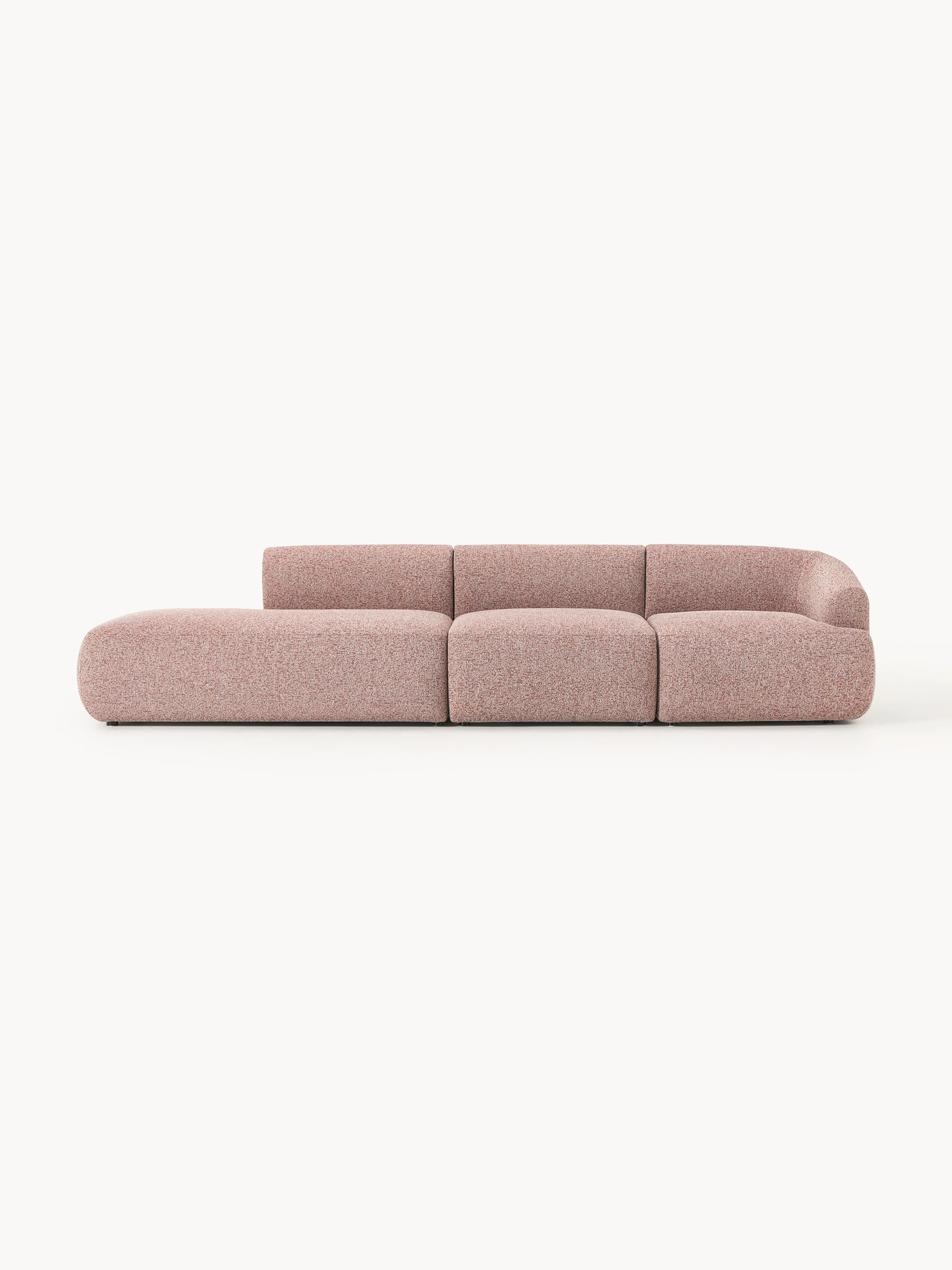 Galeriebild 1 - Modulare Bouclé-Chaise Sofia (2-Sitzer)